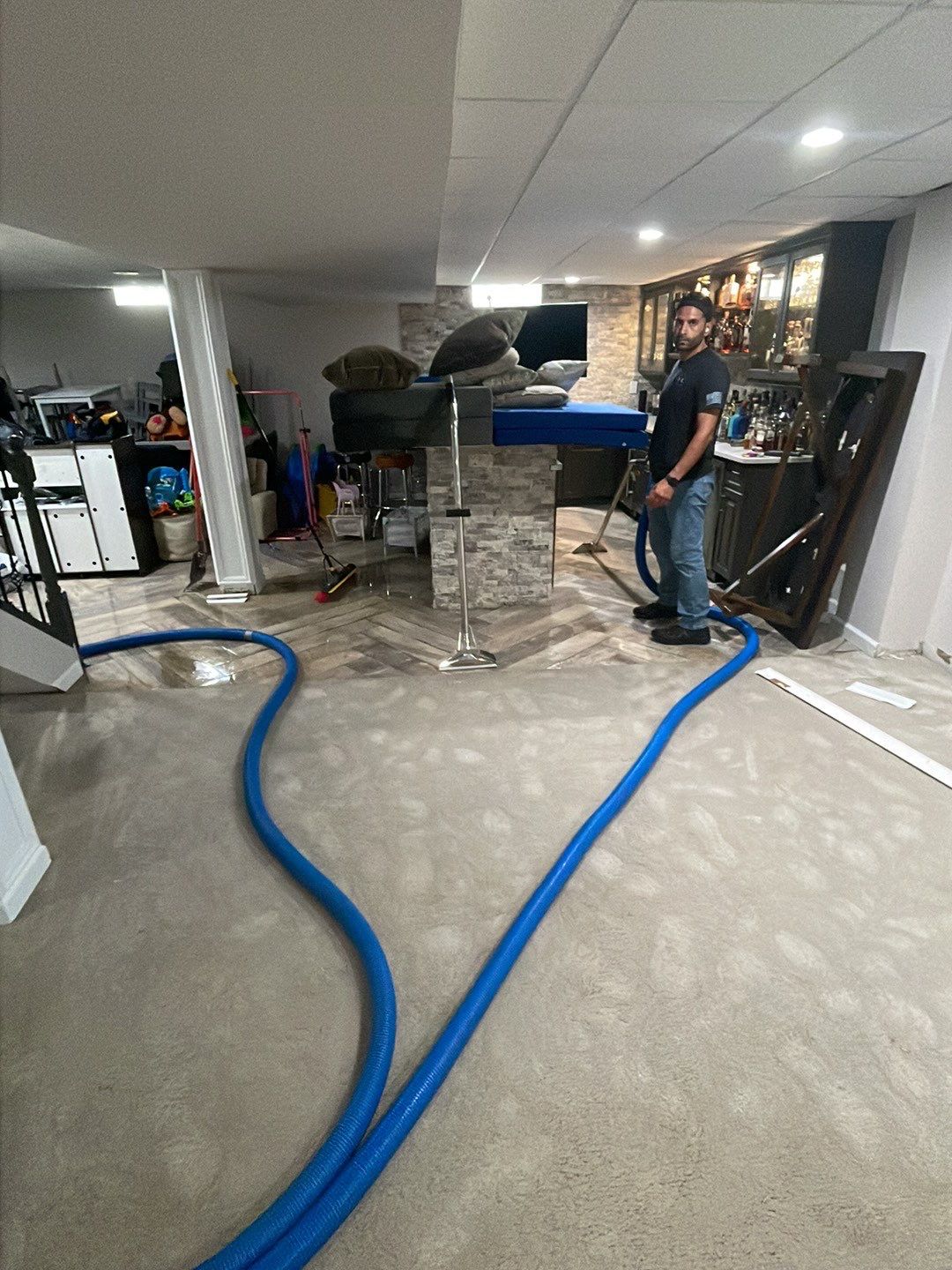 Project in Troy by EzDry Water Mitigation & Property Restoration