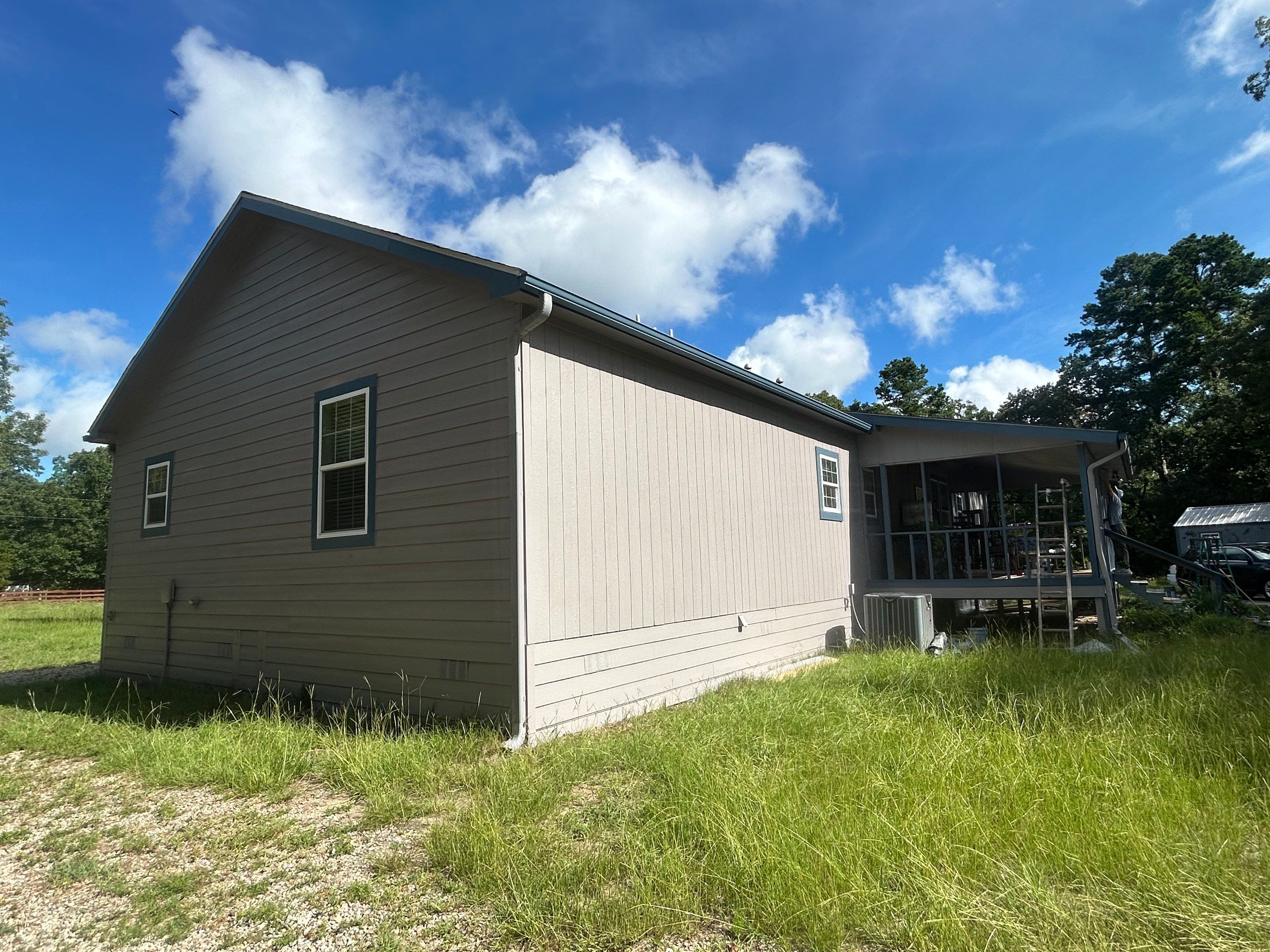 Full Exterior Repaint & Custom Ceiling Installation in Winnsboro, Texas by Quality Coats Painting