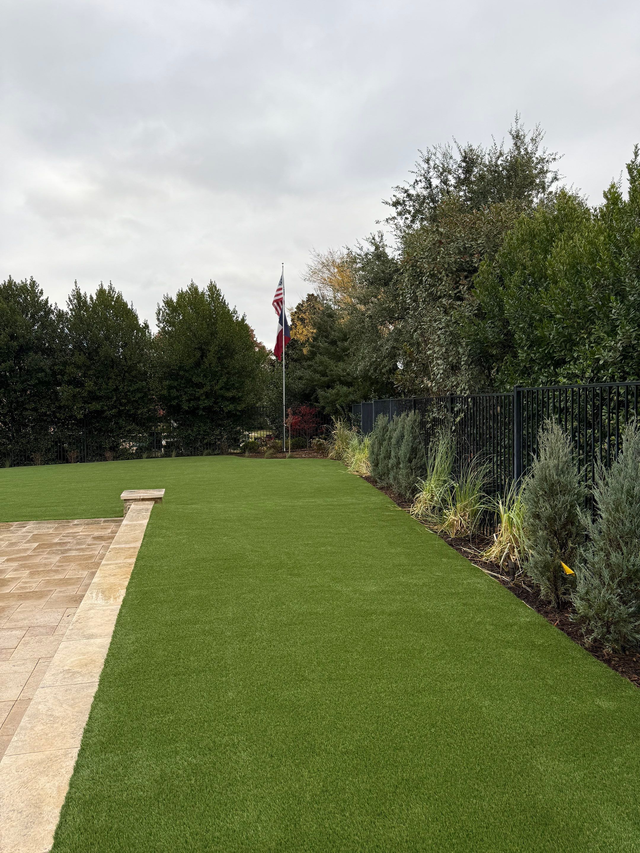 Project in Southlake by Turf Concepts