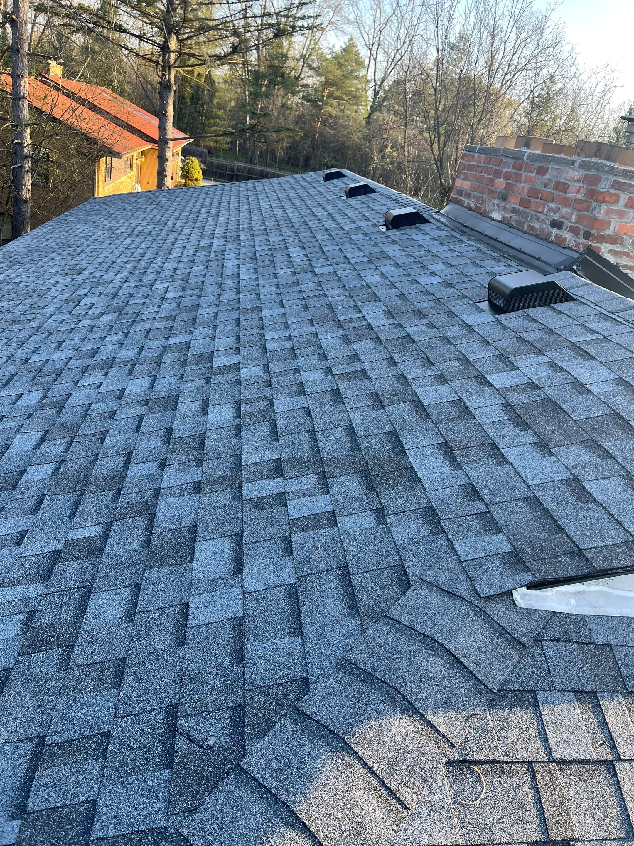 Residential Roofing Installation using Owens Corning Duration Quarry Grey by JNR Roofing LLC