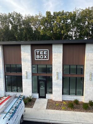 Custom Channel Letter Signage for TeeBox New Build in Granger