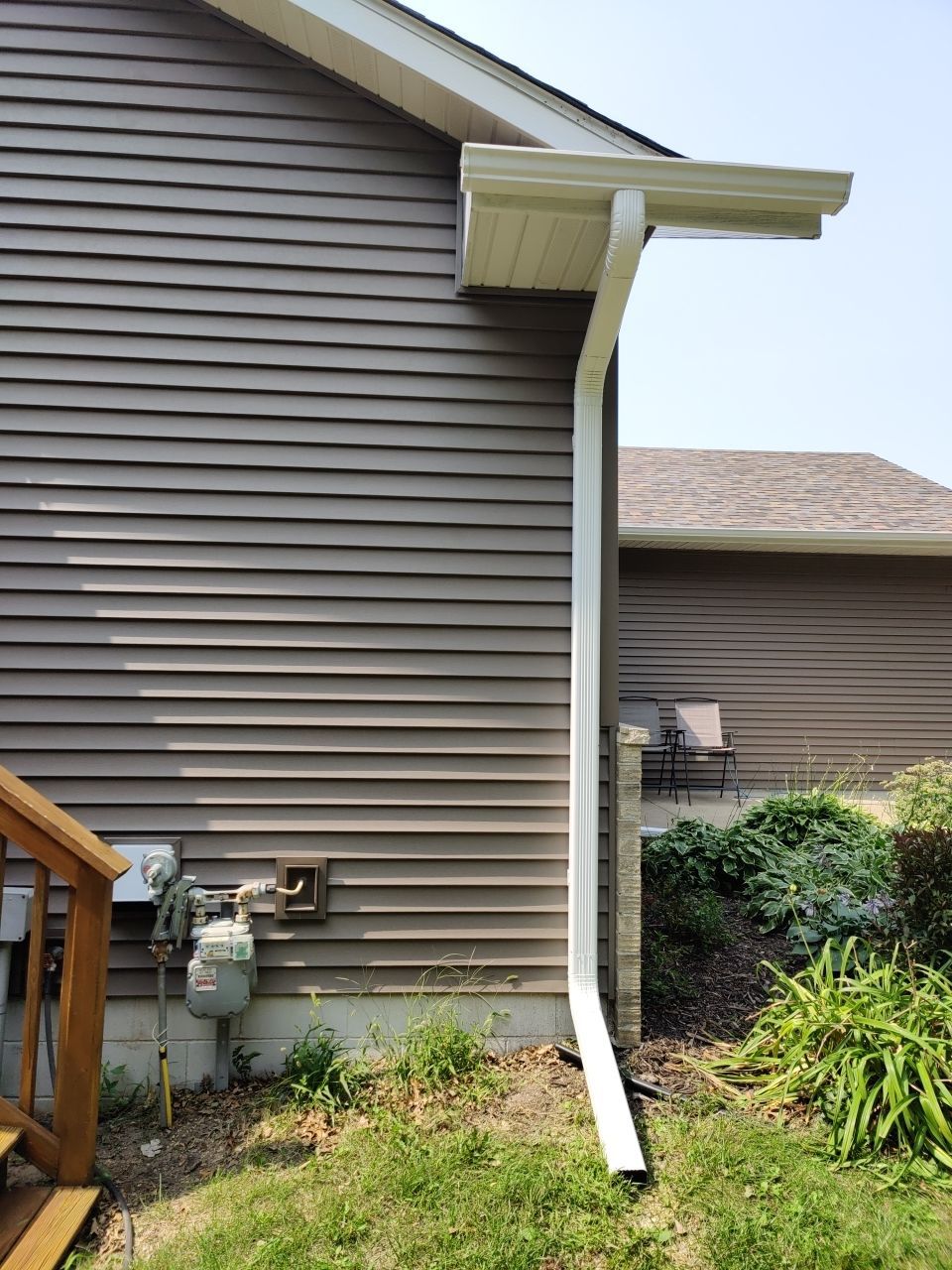5" Gutters in Becker by Next Level Seamless Gutters / Exteriors Inc.