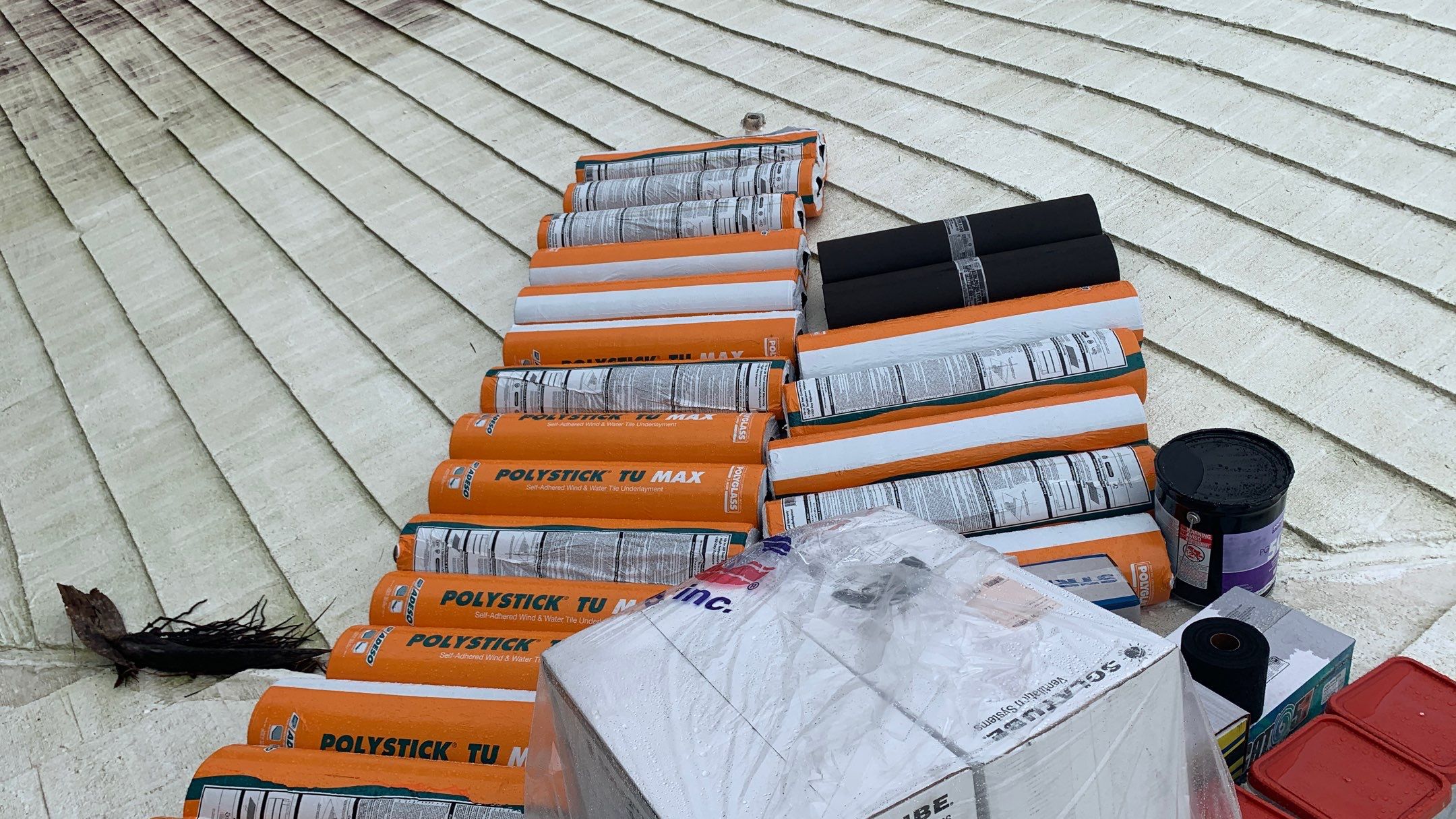 Residential Roofing Installation using 1" Nail strip metal roof by BLUES BROTHERS ROOFING