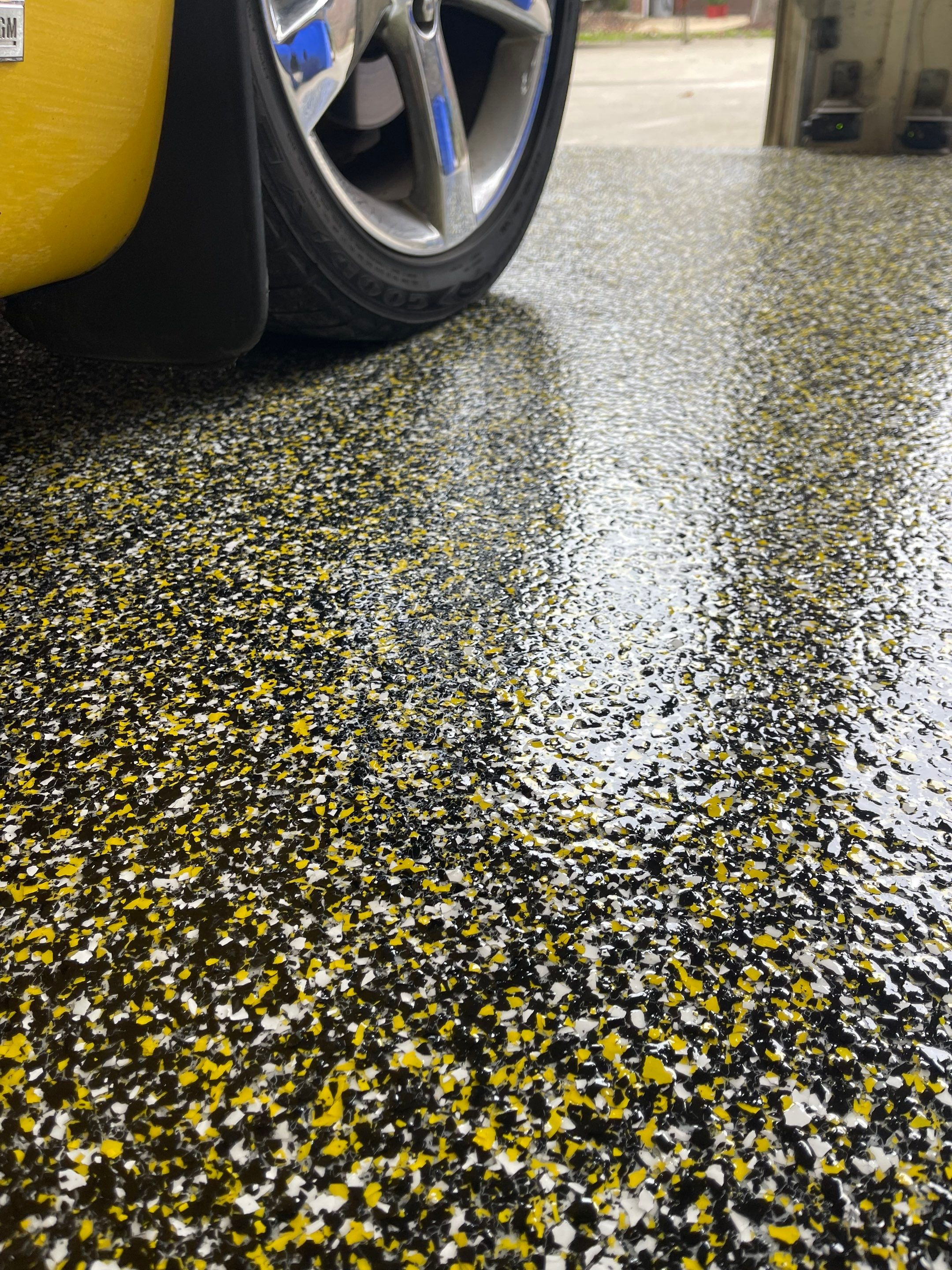 Garage + Porch Project in Canonsburg by Floors in a Day, Inc