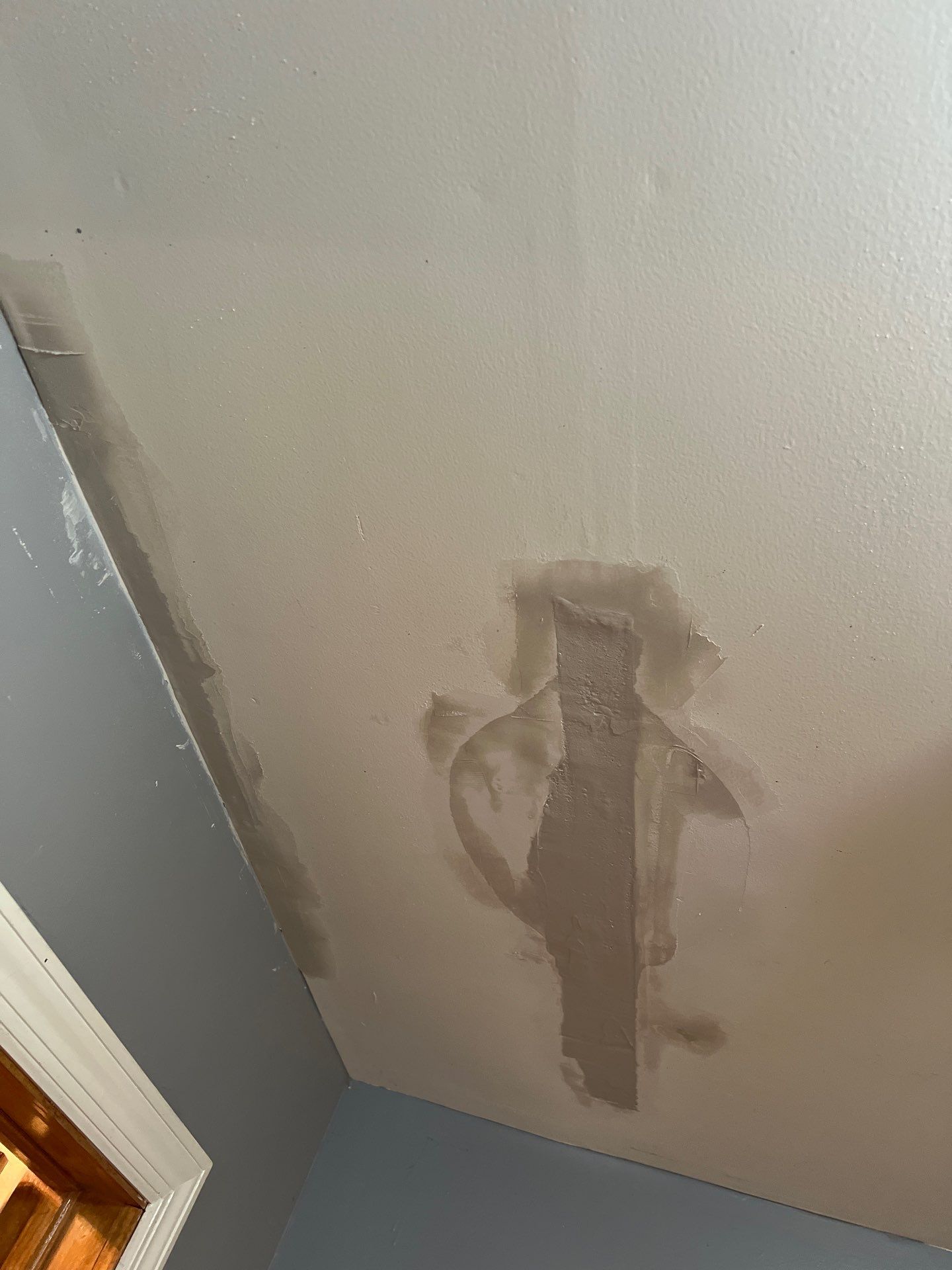 Roof replacement and interior repair by wind damage by Just Brilliant Restoration JBR