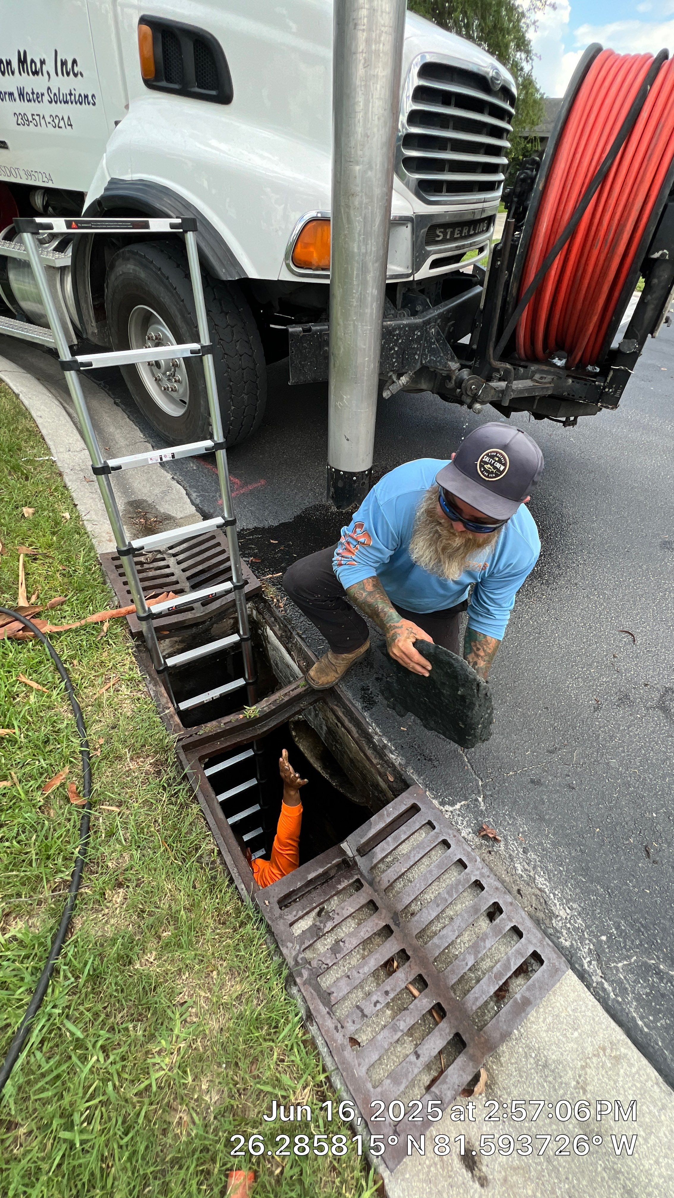 Naples Association Stormwater System Cleaning by APS Power & Water