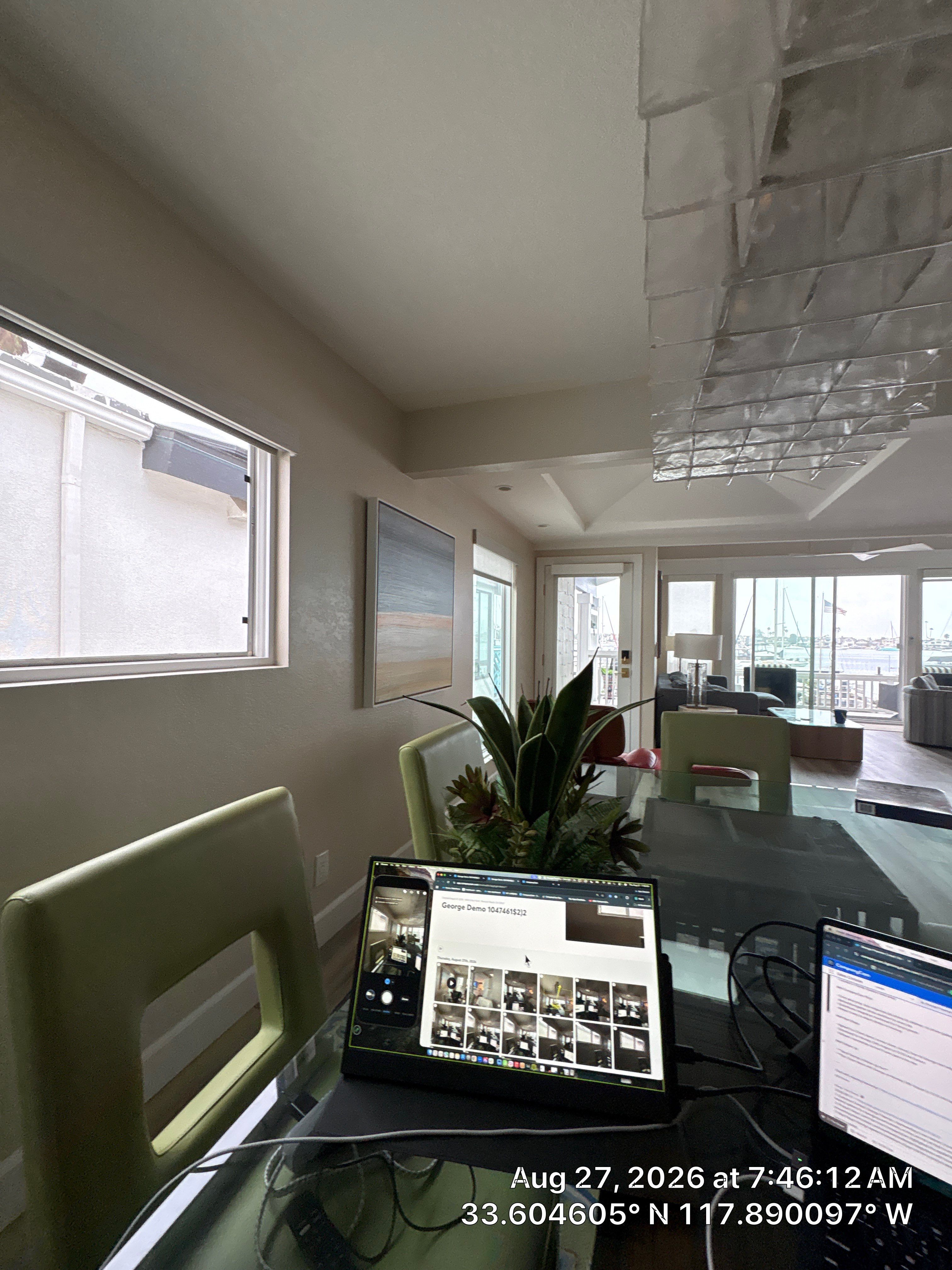 Horizontal Sliding Window Installation for Newport Beach Waterfront Home by CompanyCam Sales Demo