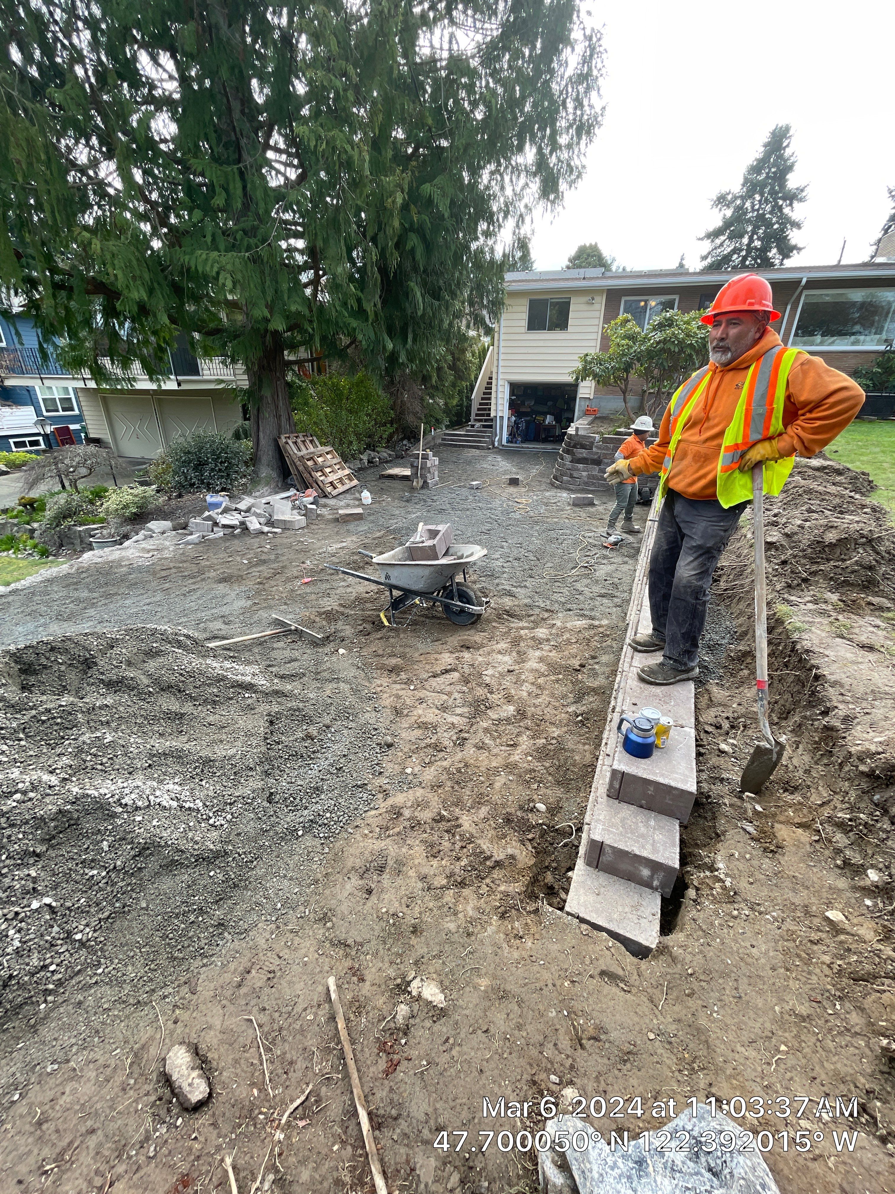 Lorra | Asphalt Driveway Repair & Retaining Wall by Jireh Asphalt & Concrete Inc 