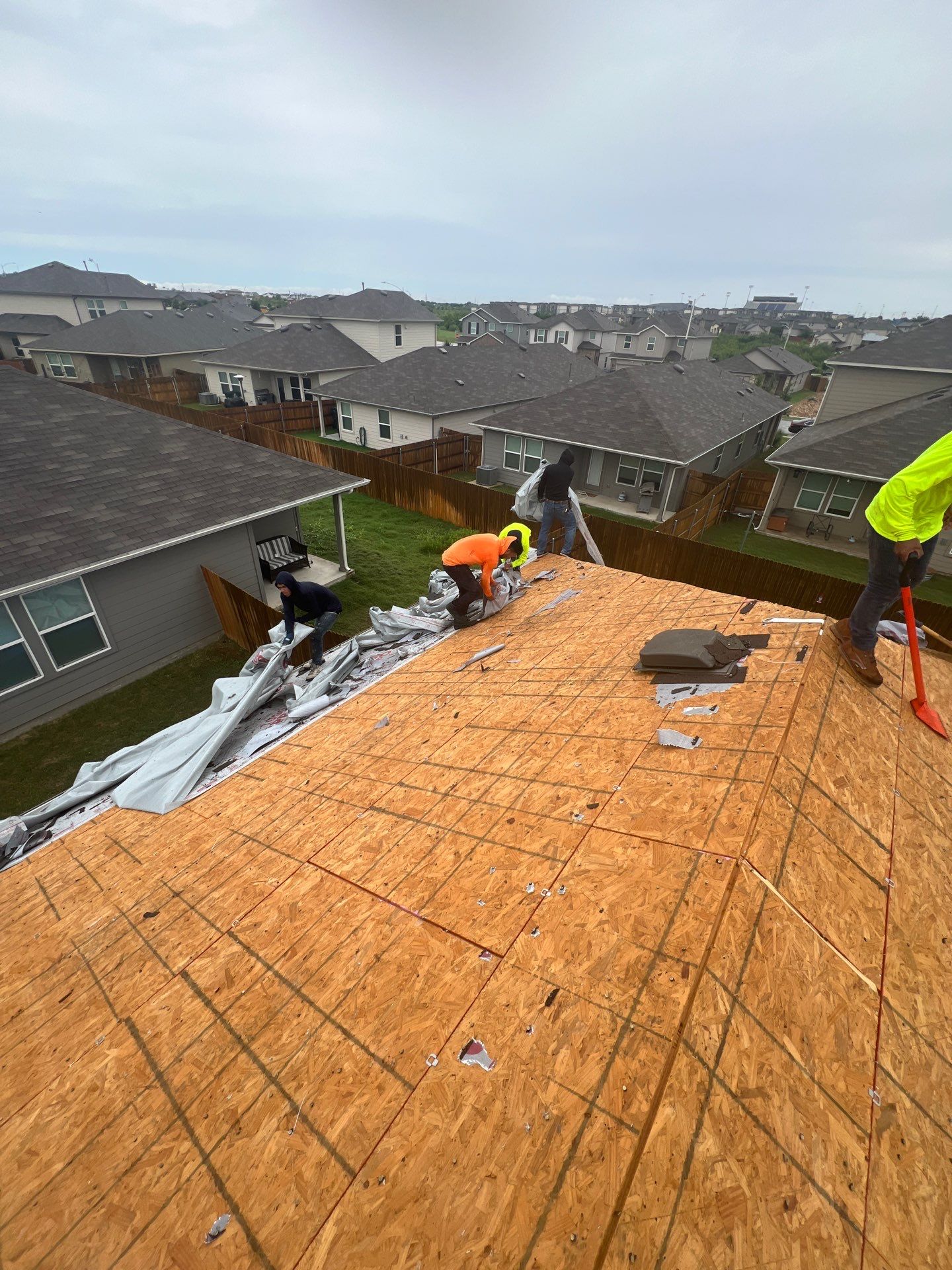Project in San Marcos by Rhino Roofing and General Contracting, LLC