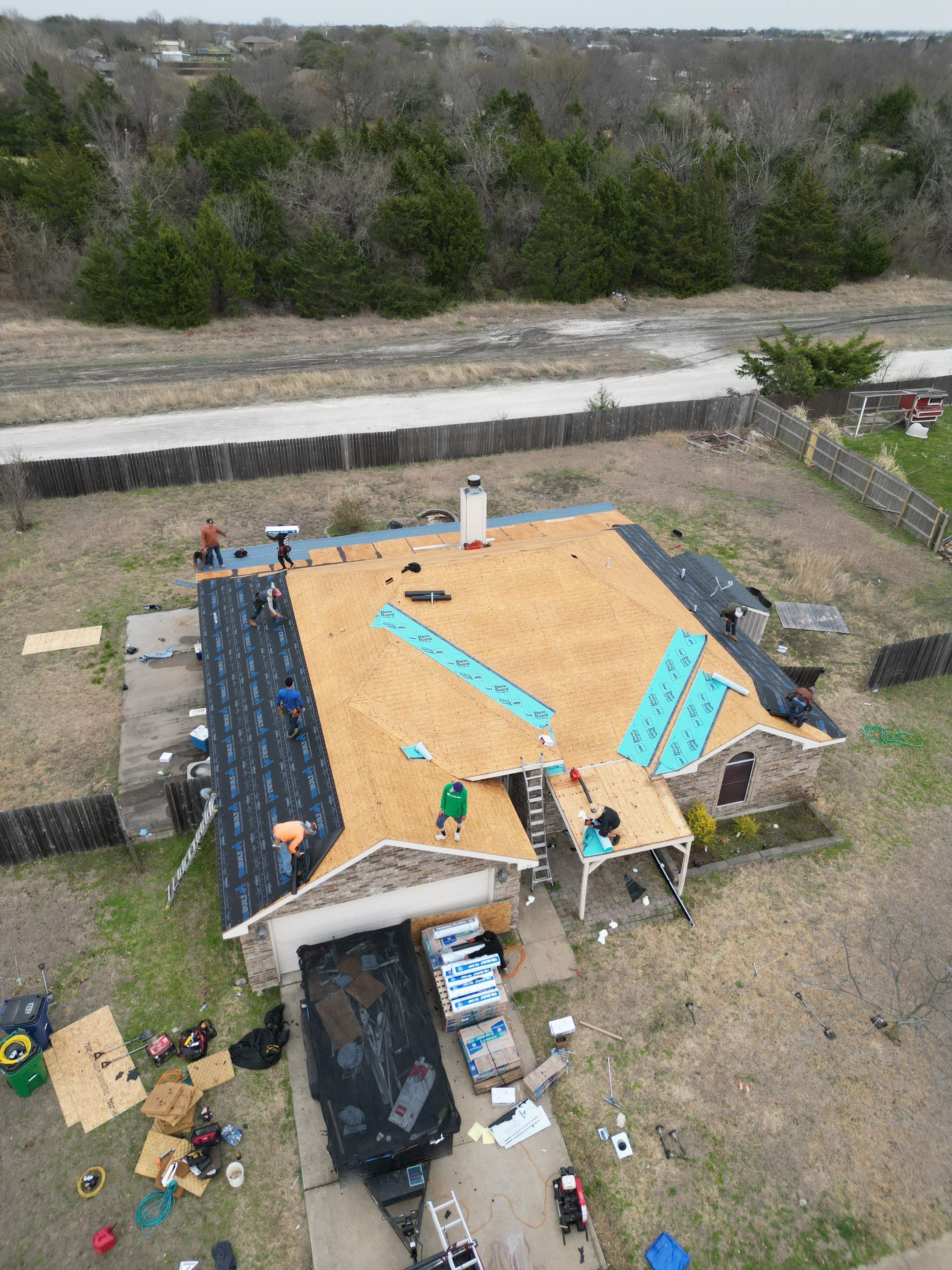 Project in Waxahachie by Rhino Roofing and General Contracting, LLC