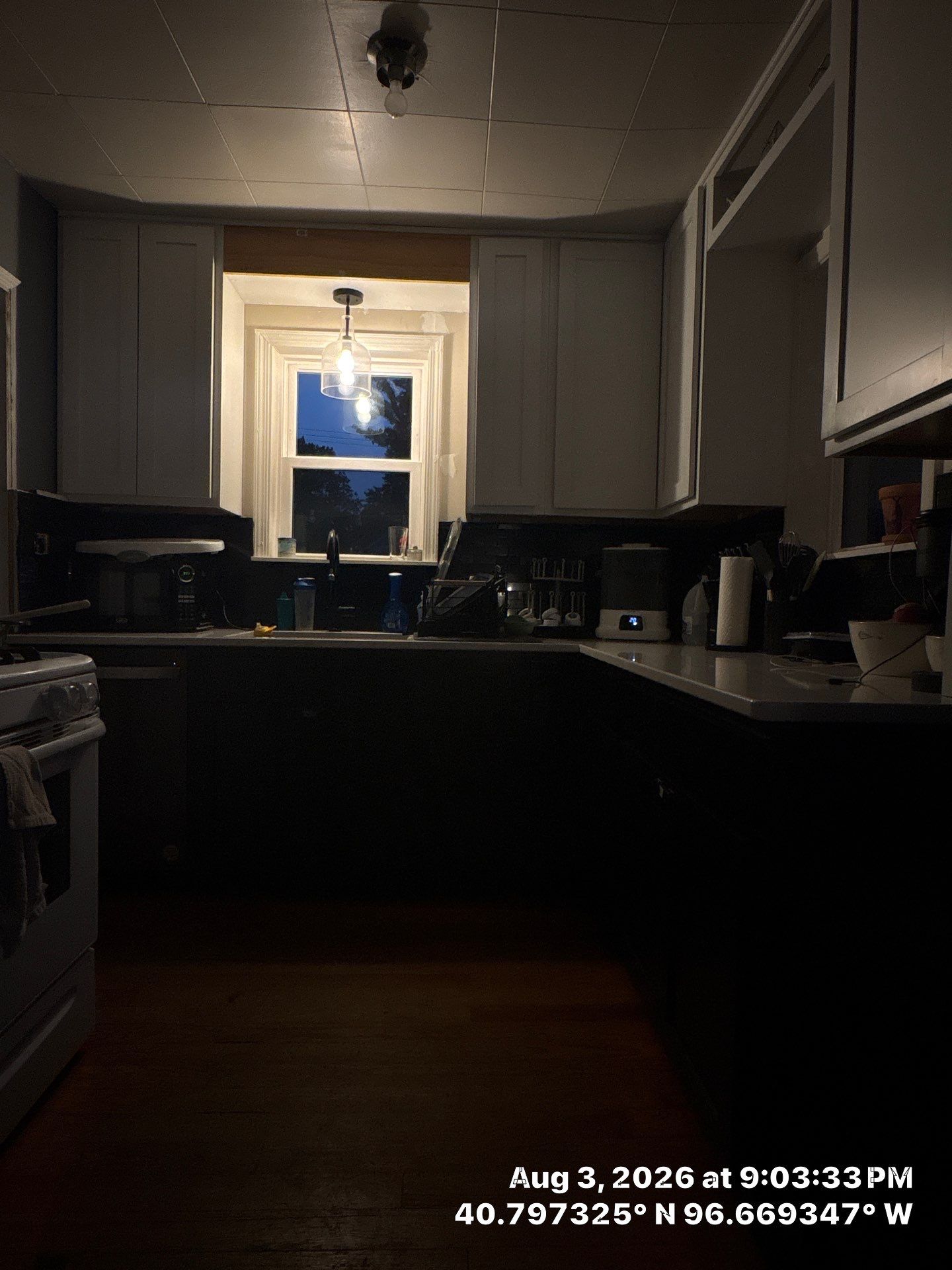 Lincoln Kitchen Remodel with Two-Tone Cabinetry and Quartz Counters by CompanyCam Sales Demo