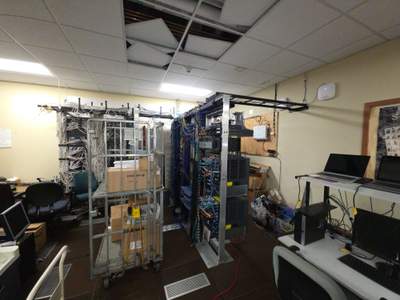 Structured cabling installation by CimaSolutions