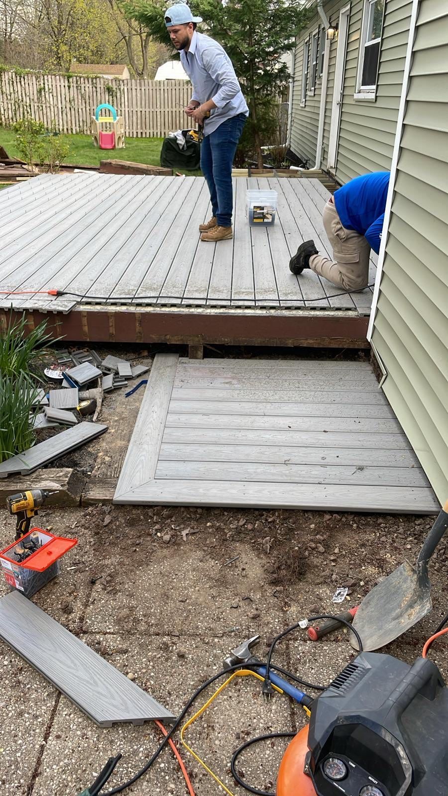 Deck Resurfacing in Tinton Falls, New Jersey by deck guardian