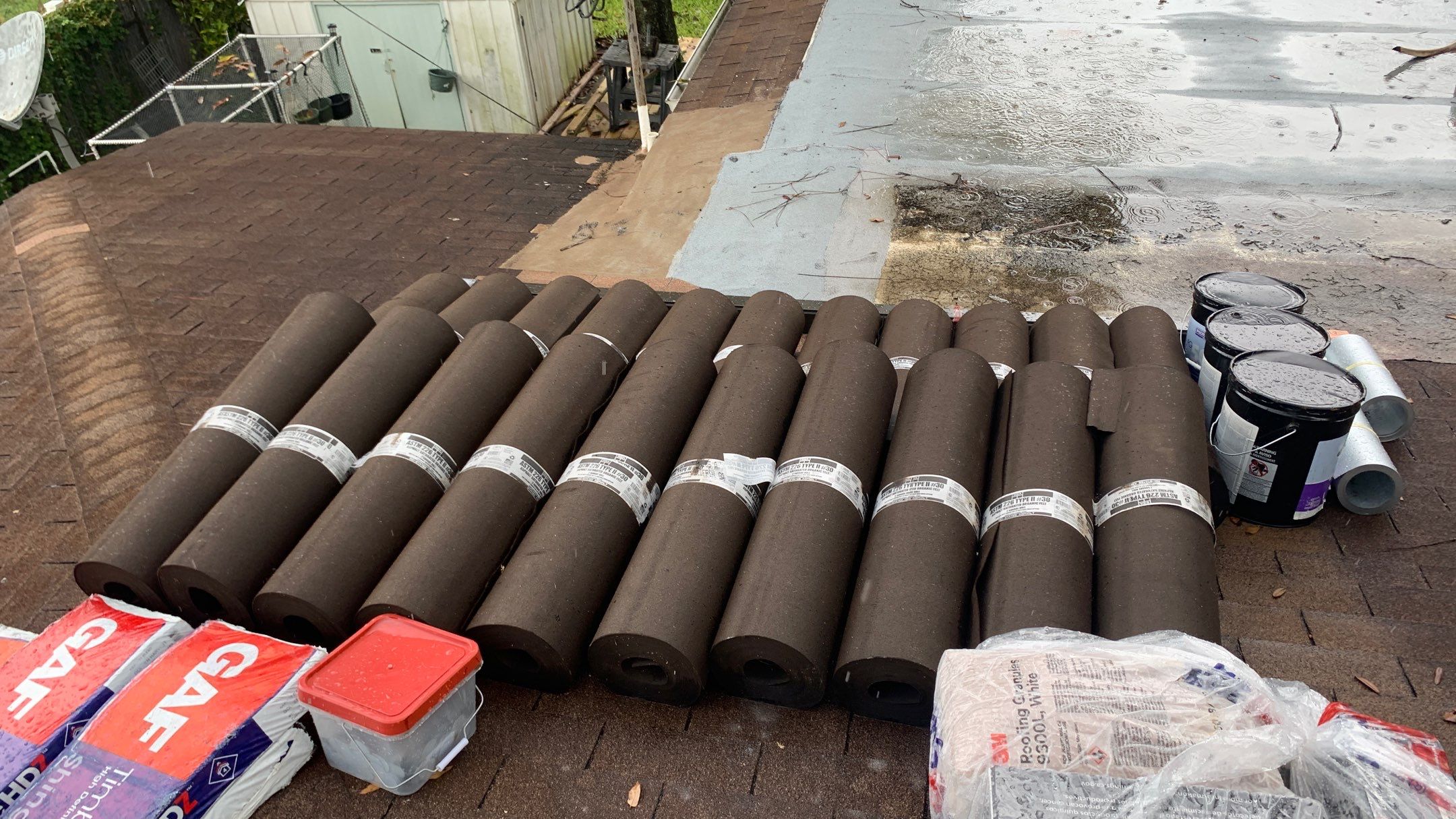 Residential Roofing Installation using GAF by BLUES BROTHERS ROOFING