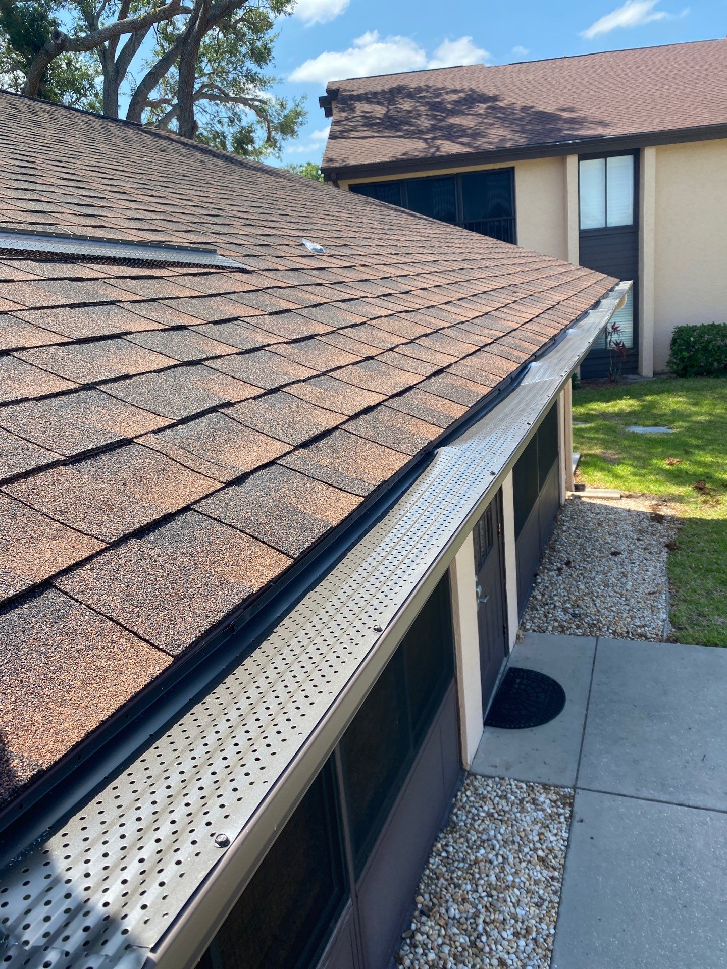 Bronze Gutter Installation in Sarasota FL by Gutter Professors