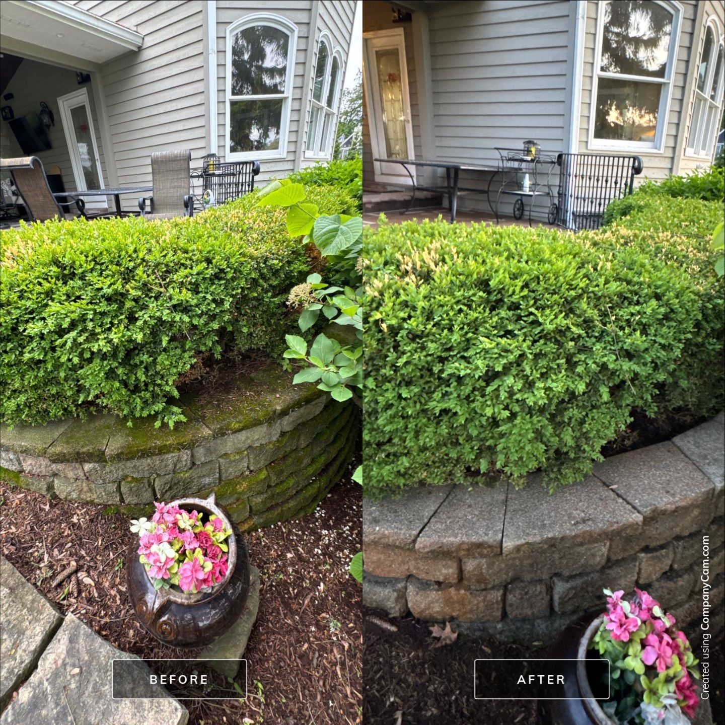 Project in Algonquin by Simmons Power & Soft Washing