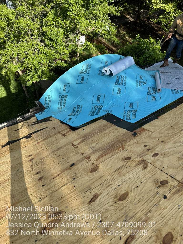 Project in Dallas by Zeus Exteriors