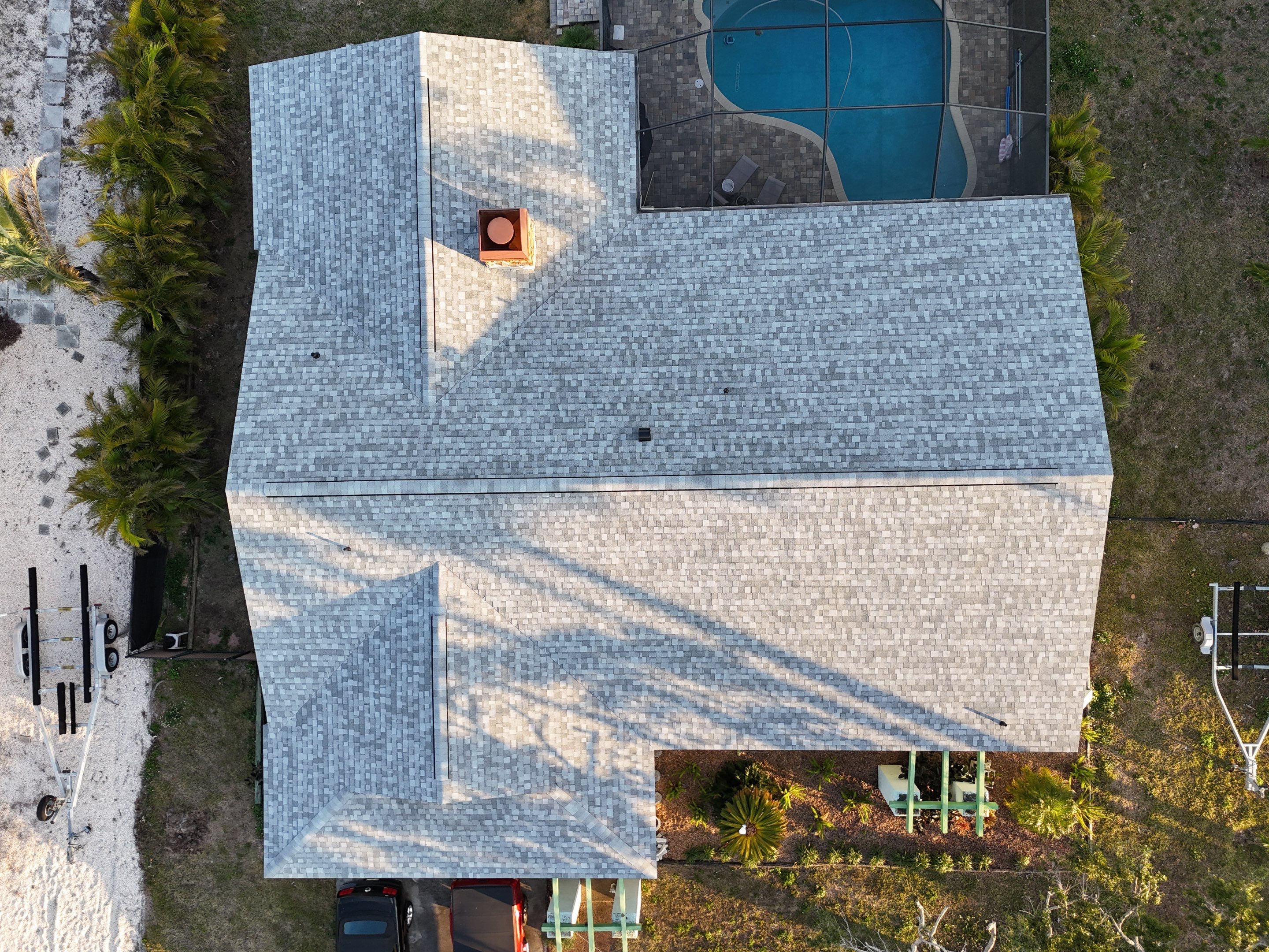 Roof Replacement in Apollo Beach Fl. by Steadfast Roofing 