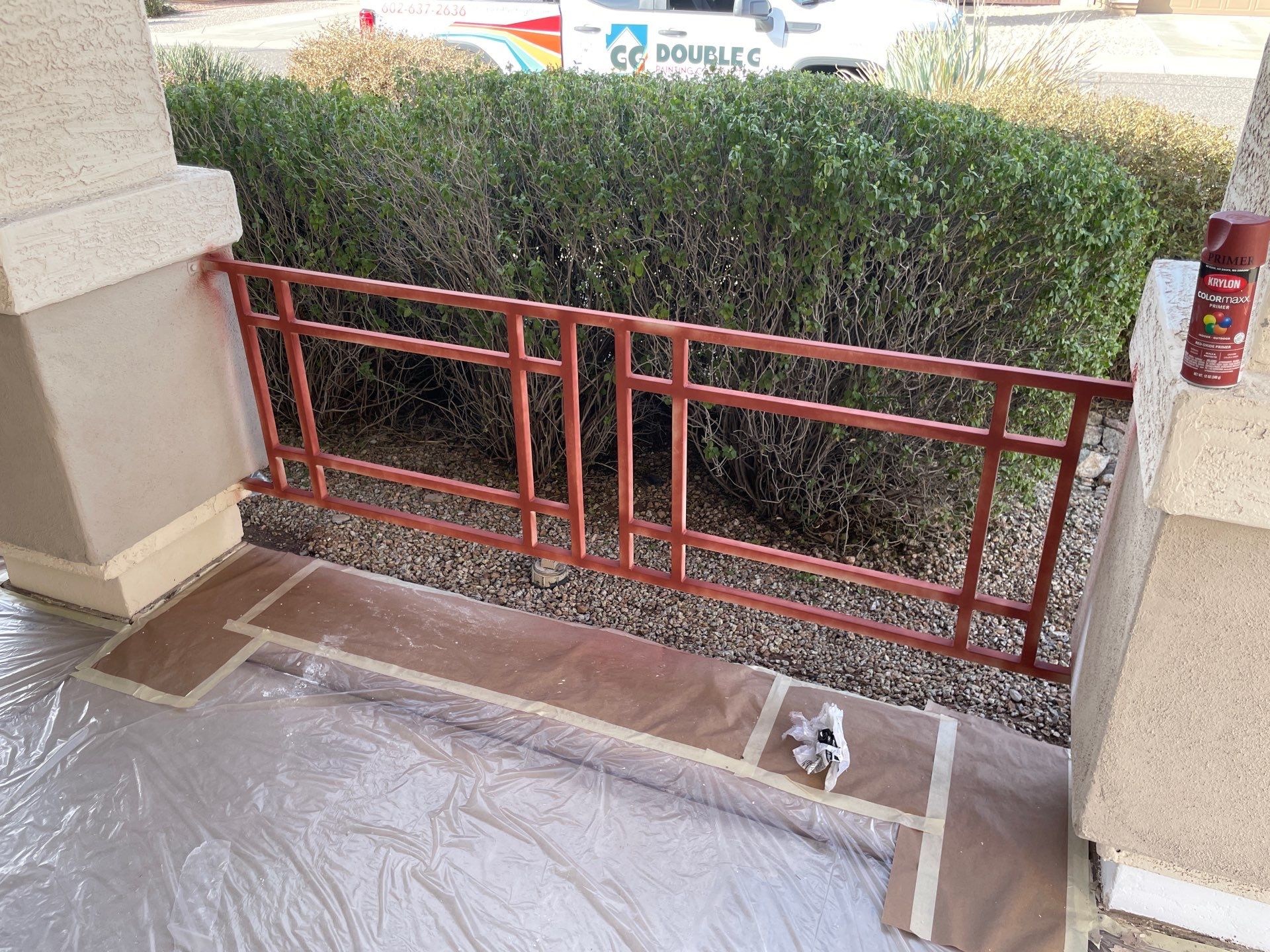 Hamilton - A Gorgeous Home Exterior Makeover in Phoenix, AZ with Dunn Edwards Paints by Double G Painting Contractors, LLC