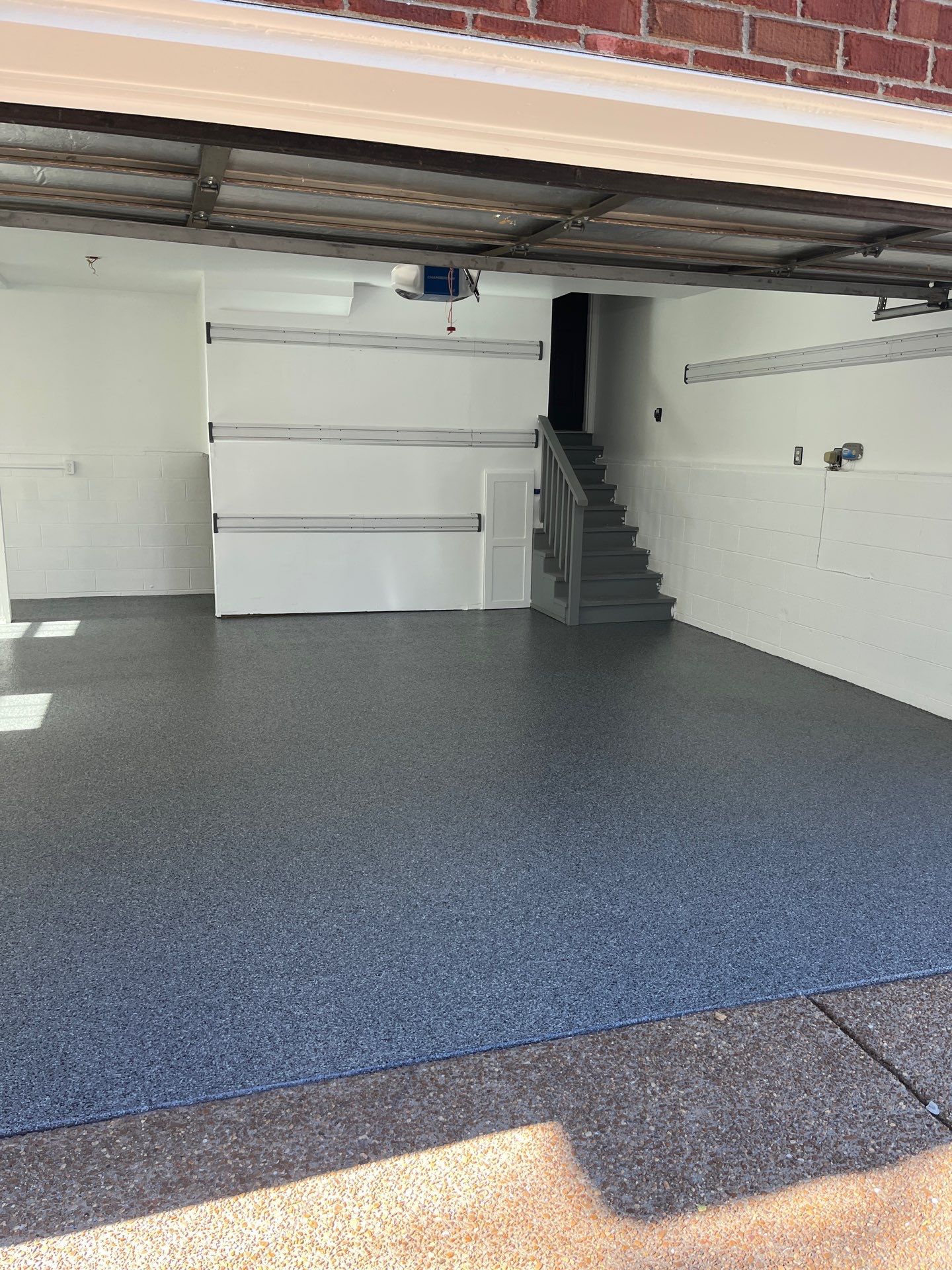 Garage Floor Coating using Nightfall by My Garage Floor Guys