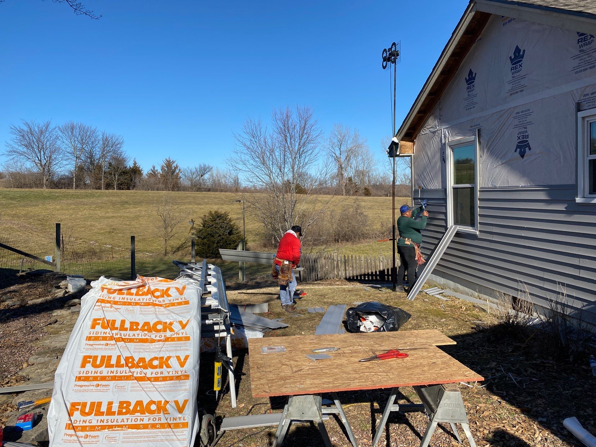 Siding Installation using Exterior Portfolio Vinyl Siding by EEC Windows, Siding & Roofing