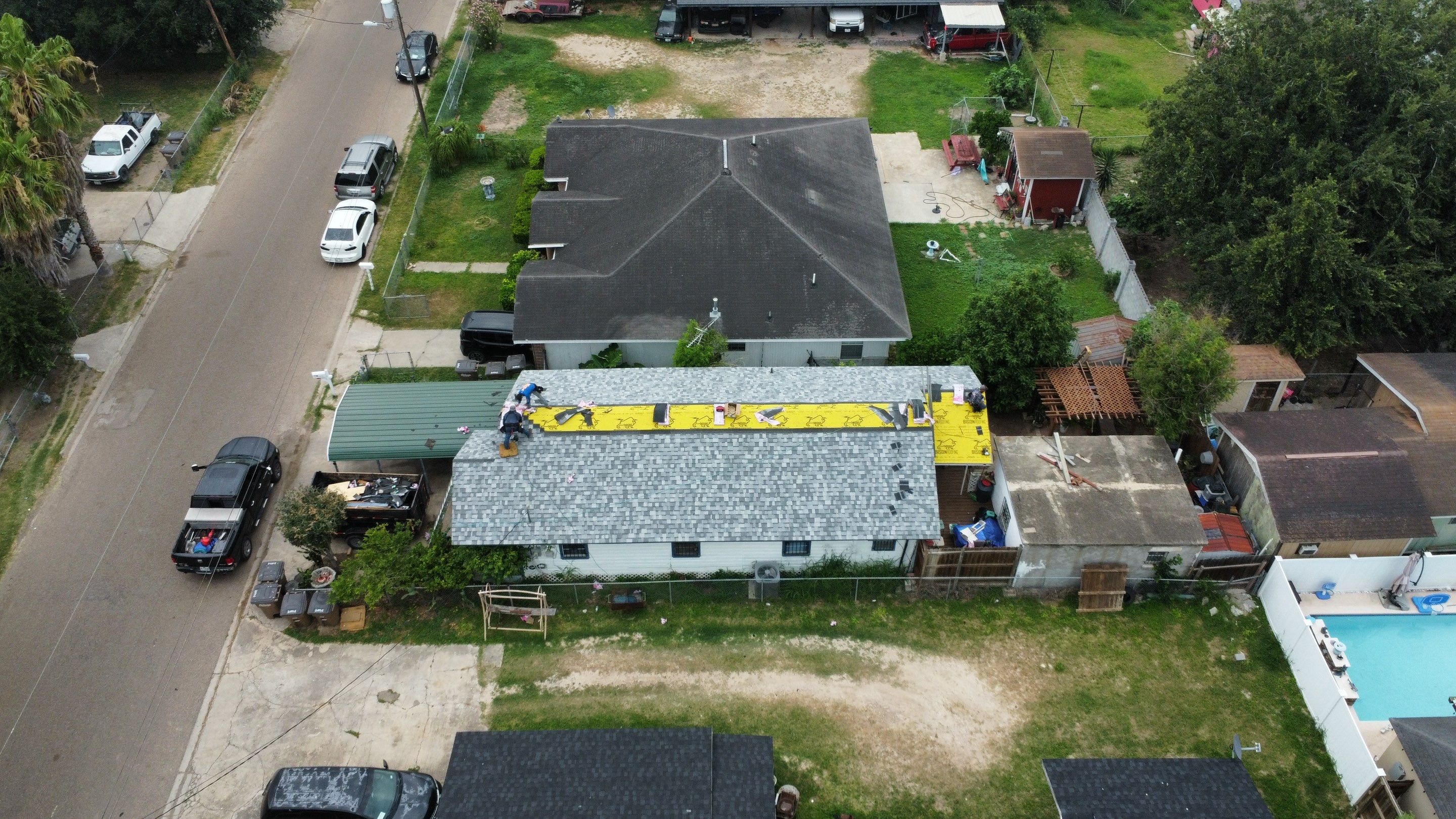 Project in Donna by Bison Roofing