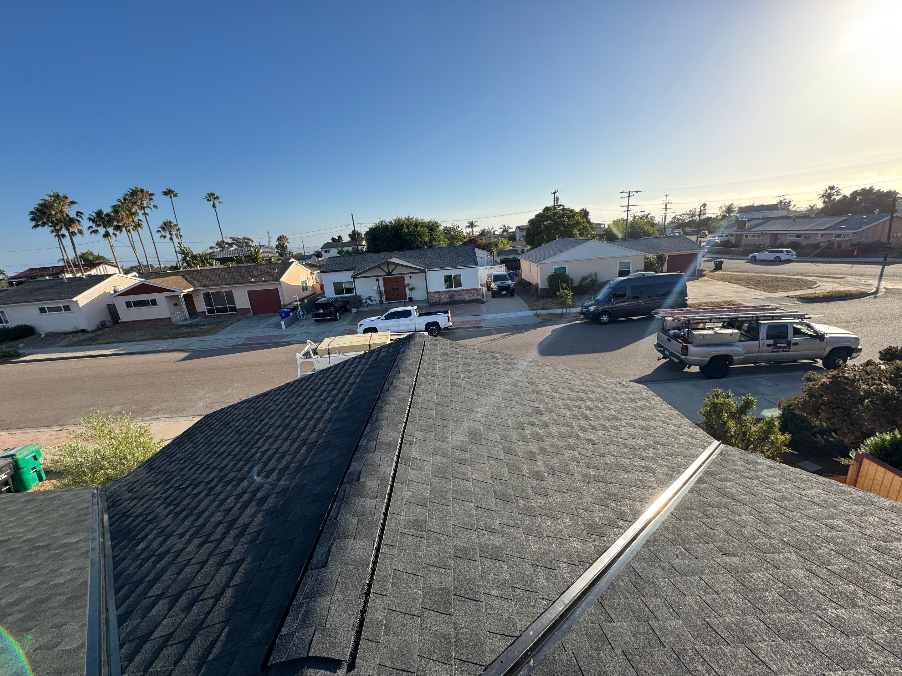 San Diego (Clairemont) New Construction Hybrid Roof | GAF Shingles & Torch-Down Roofing by Zenith Roofing Services