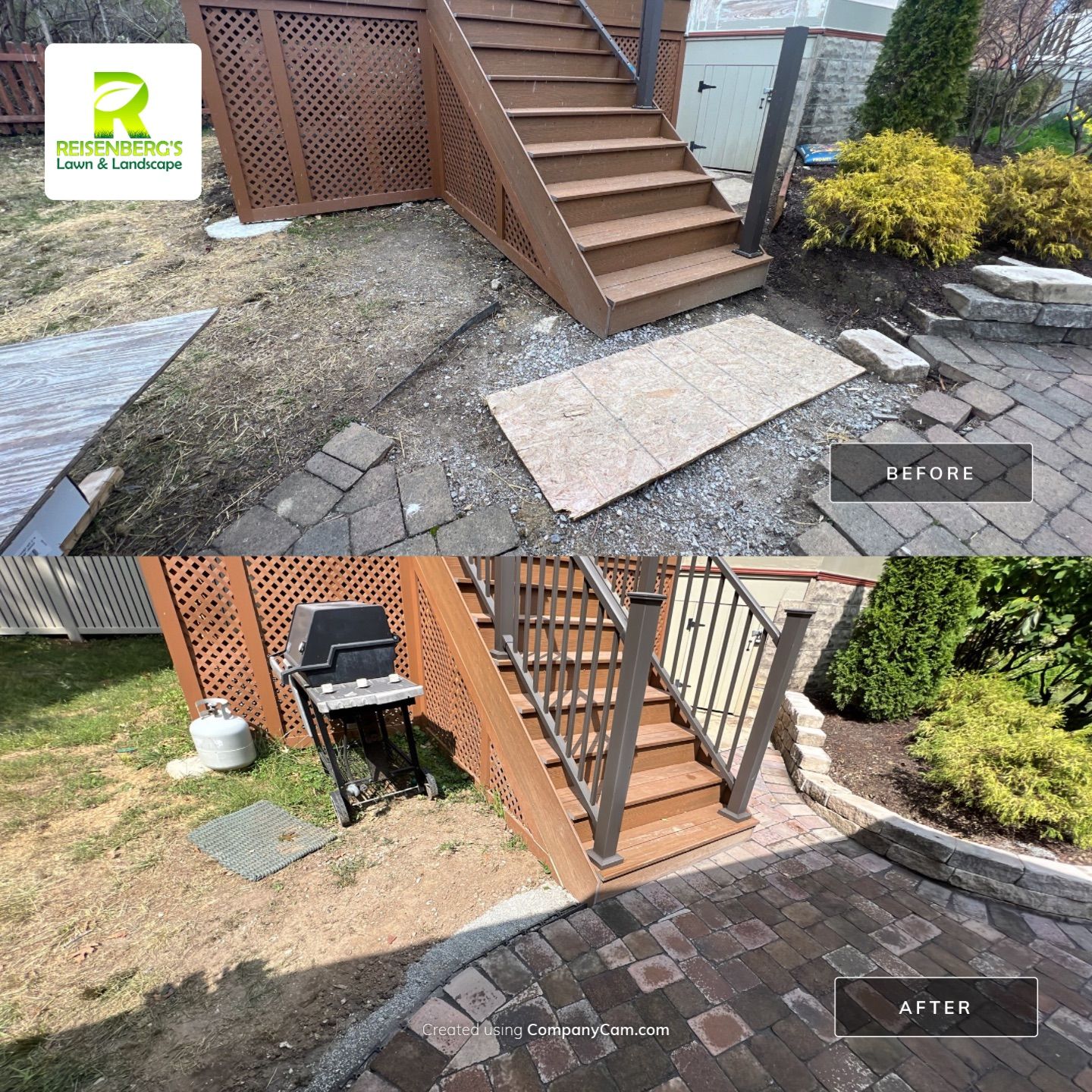 Paver Patio & Dry Stack Wall Expansion by Reisenberg’s Lawn & Landscape, LLC