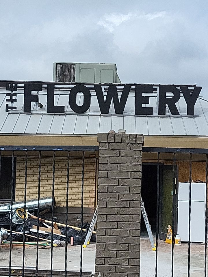 Channel Letters for The Flowery by SignCrafters