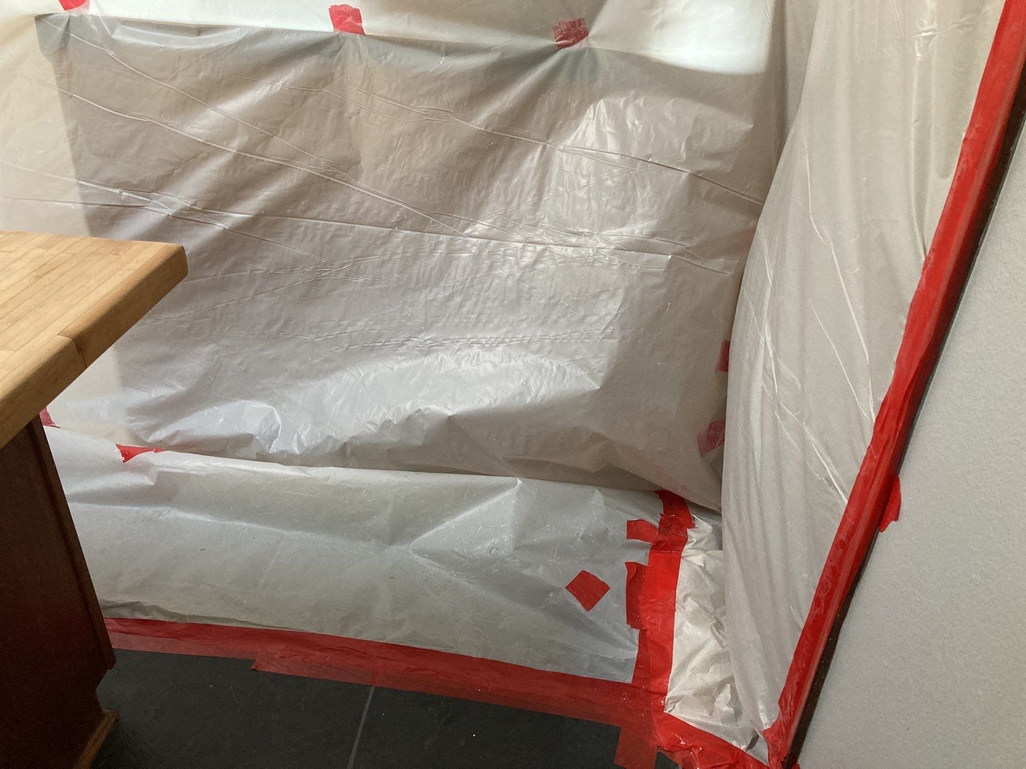 Mold Remediation using Containment by Accountable Home Services