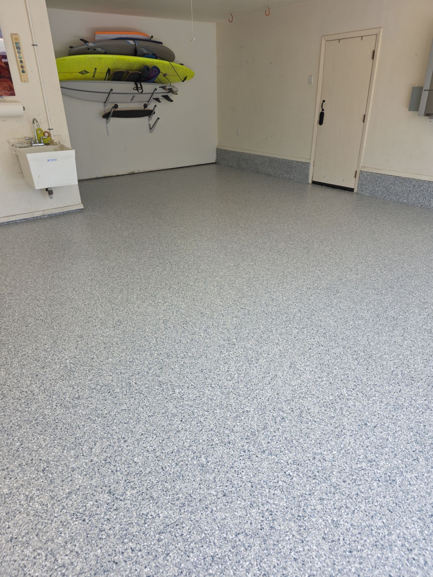 Tidal Wave Polyurea Garage Floor Coating in San Luis Obispo by MGP Coatings
