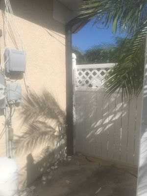 Brown Seamless Gutters Installation in Cape Coral FL