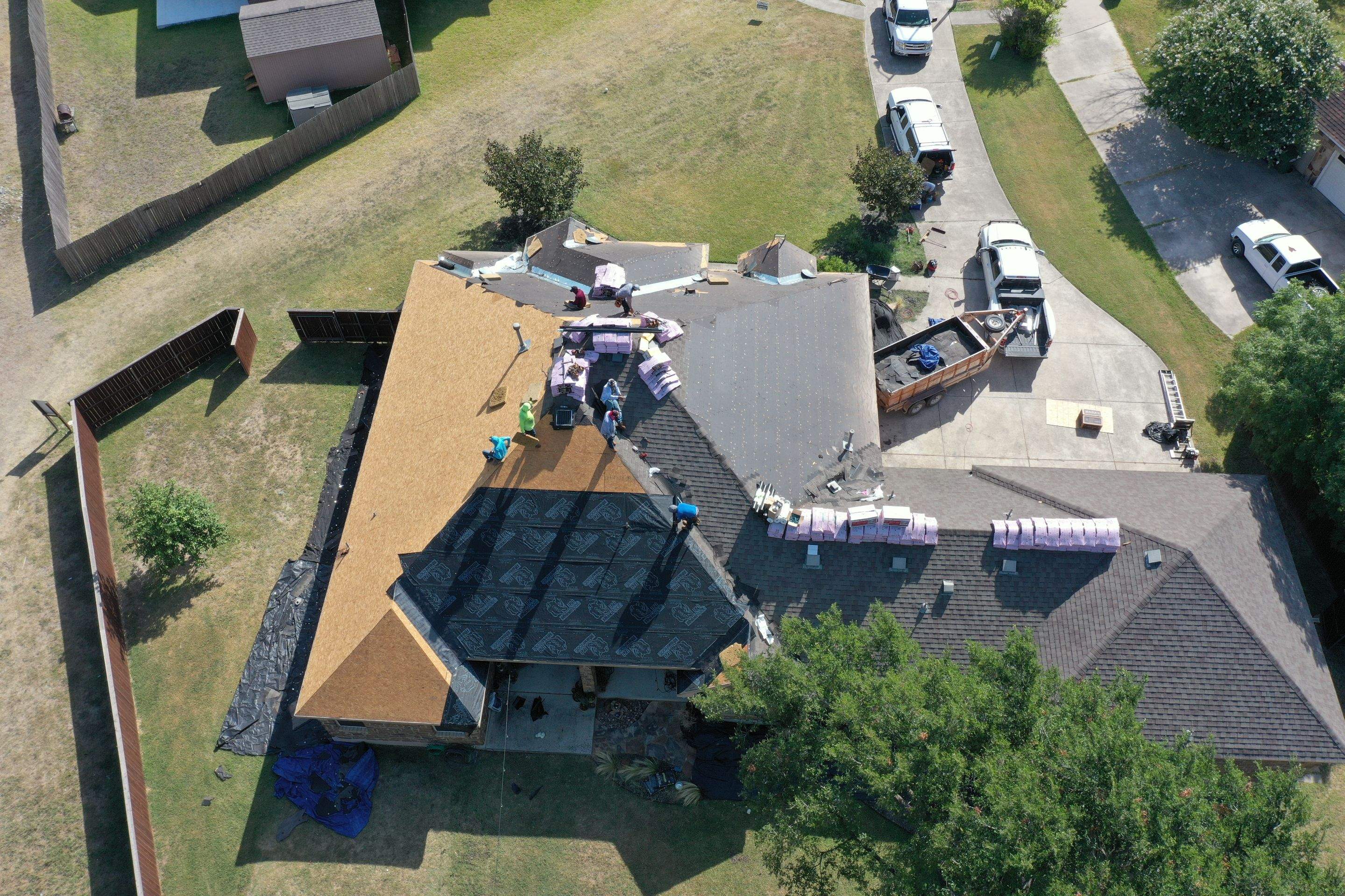 Residential Roof Replacement using OC by Action Exteriors Austin