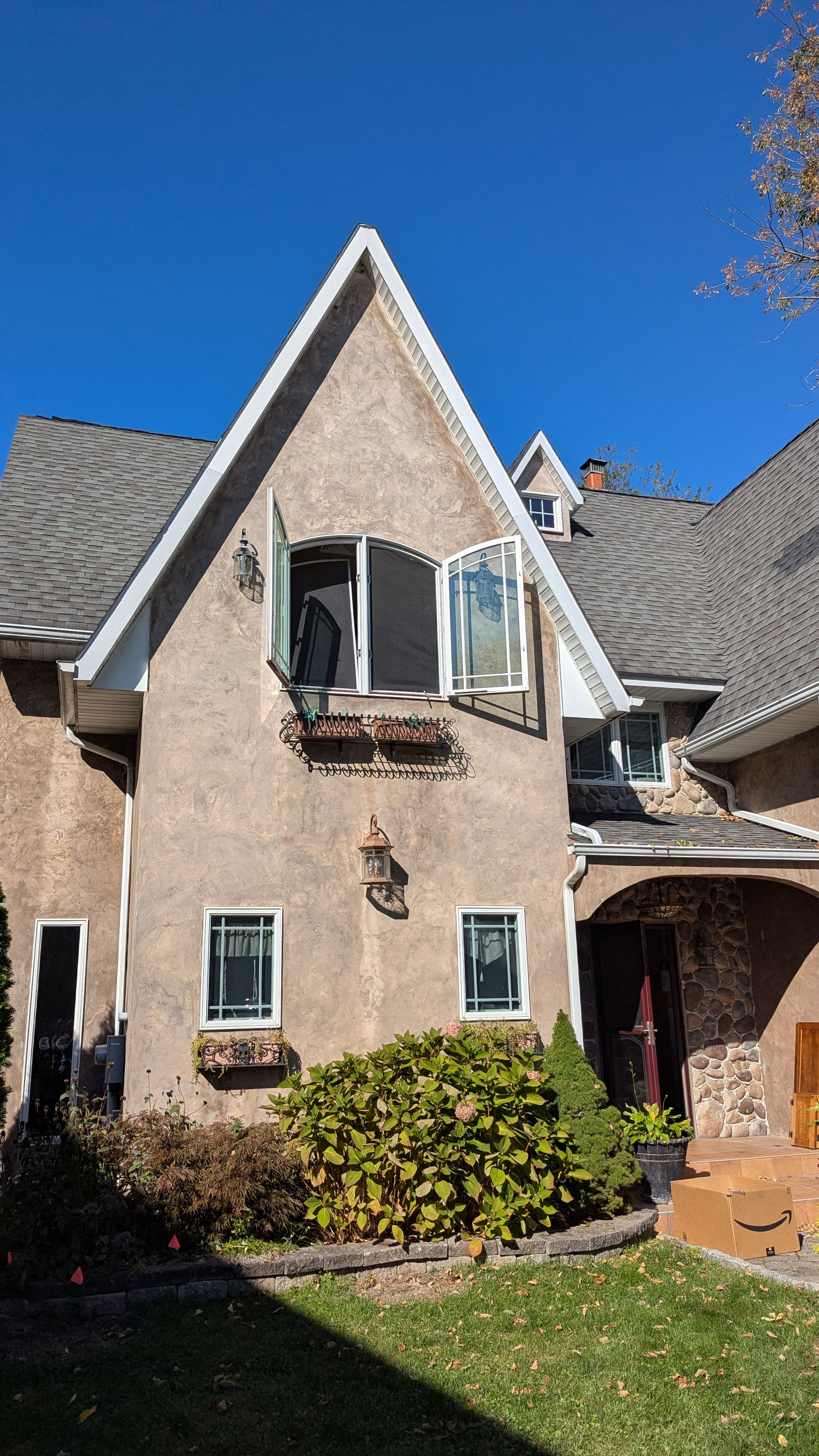 High pitched roof!? No problem! by Maven Roofing & Exteriors LLC