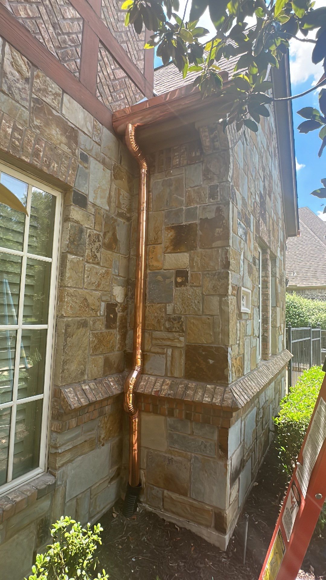 Beautiful Estate Remodel - Roof, Copper Gutters, Exterior Stain, Siding Replacement by First United Roofing & Construction