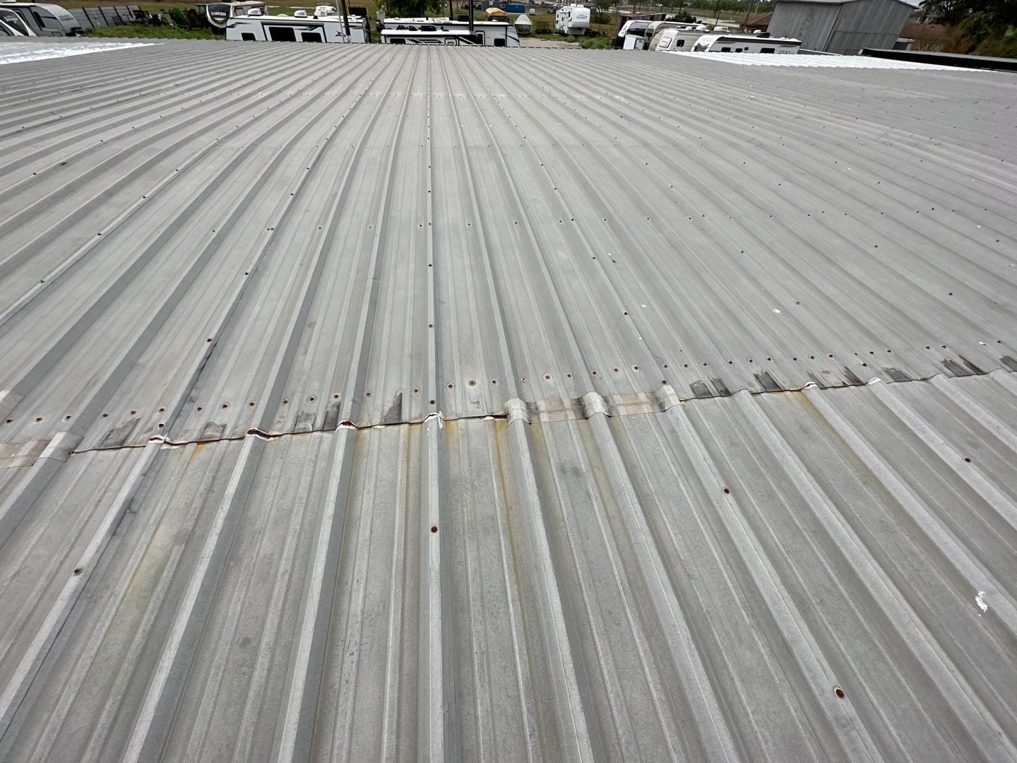Commercial Roofing Repair using Coating Roof Repair by Galvan Roofing and Construction