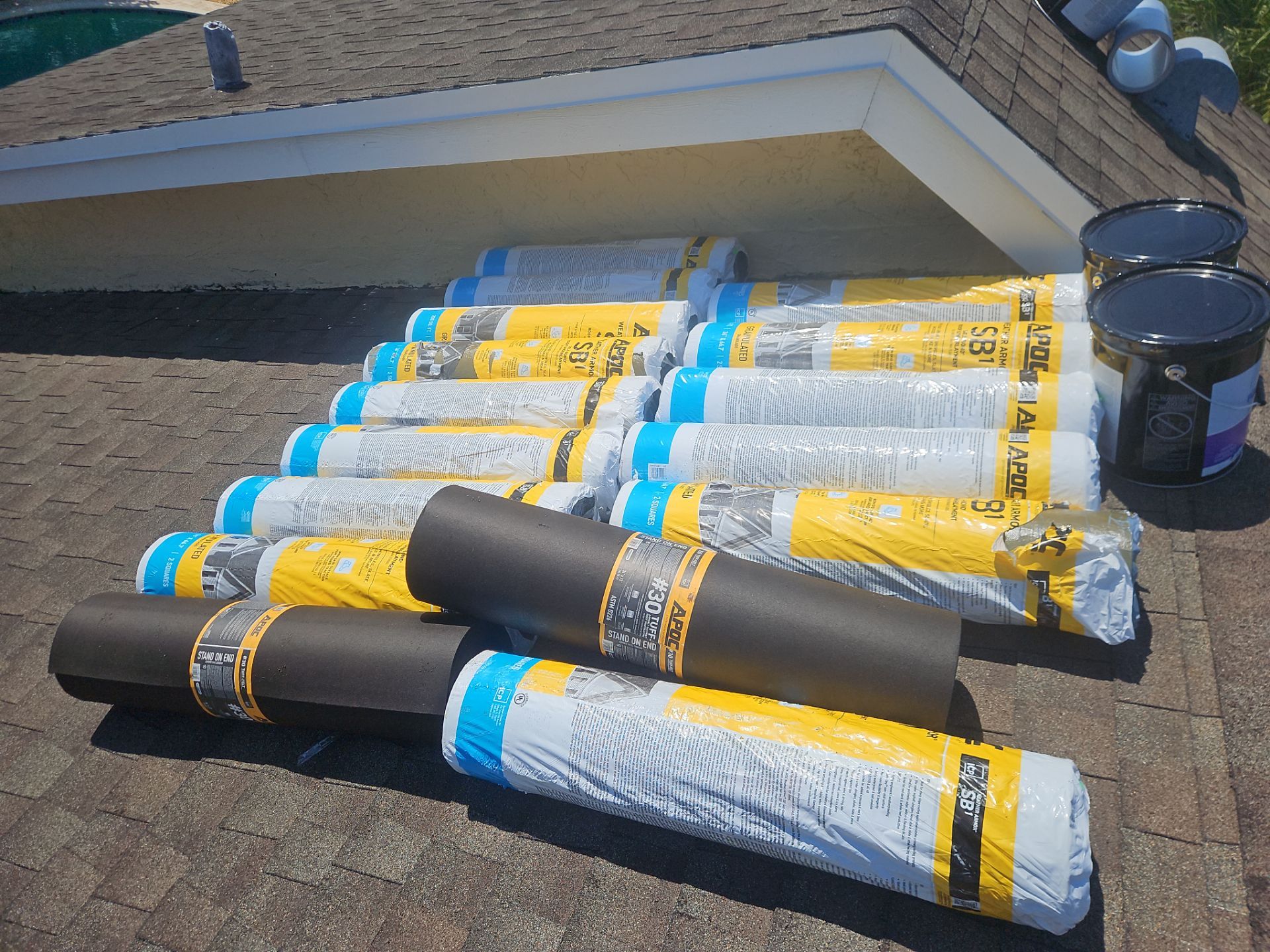 Residential Roofing Installation using GAF by BLUES BROTHERS ROOFING