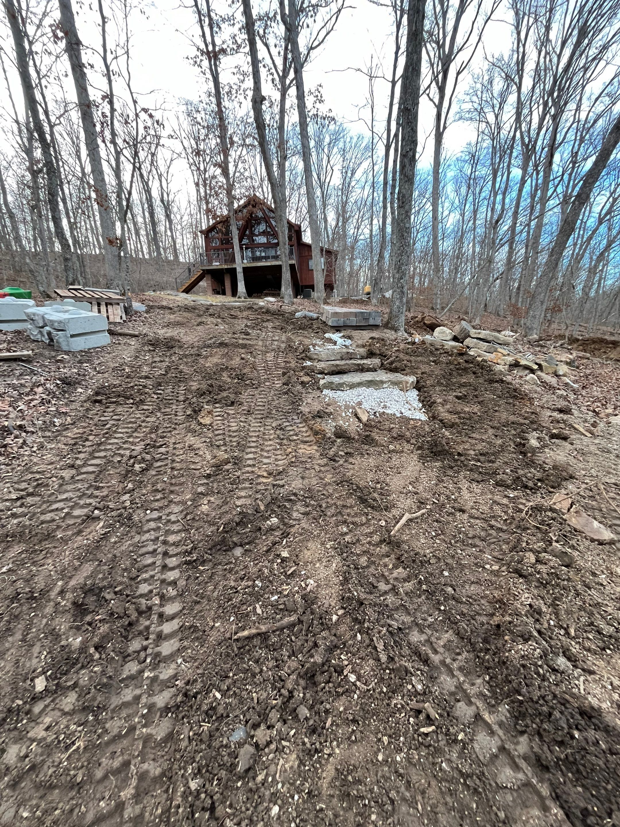 Backyard Lakeside Transformation by Loch Ness Landscaping, LLC