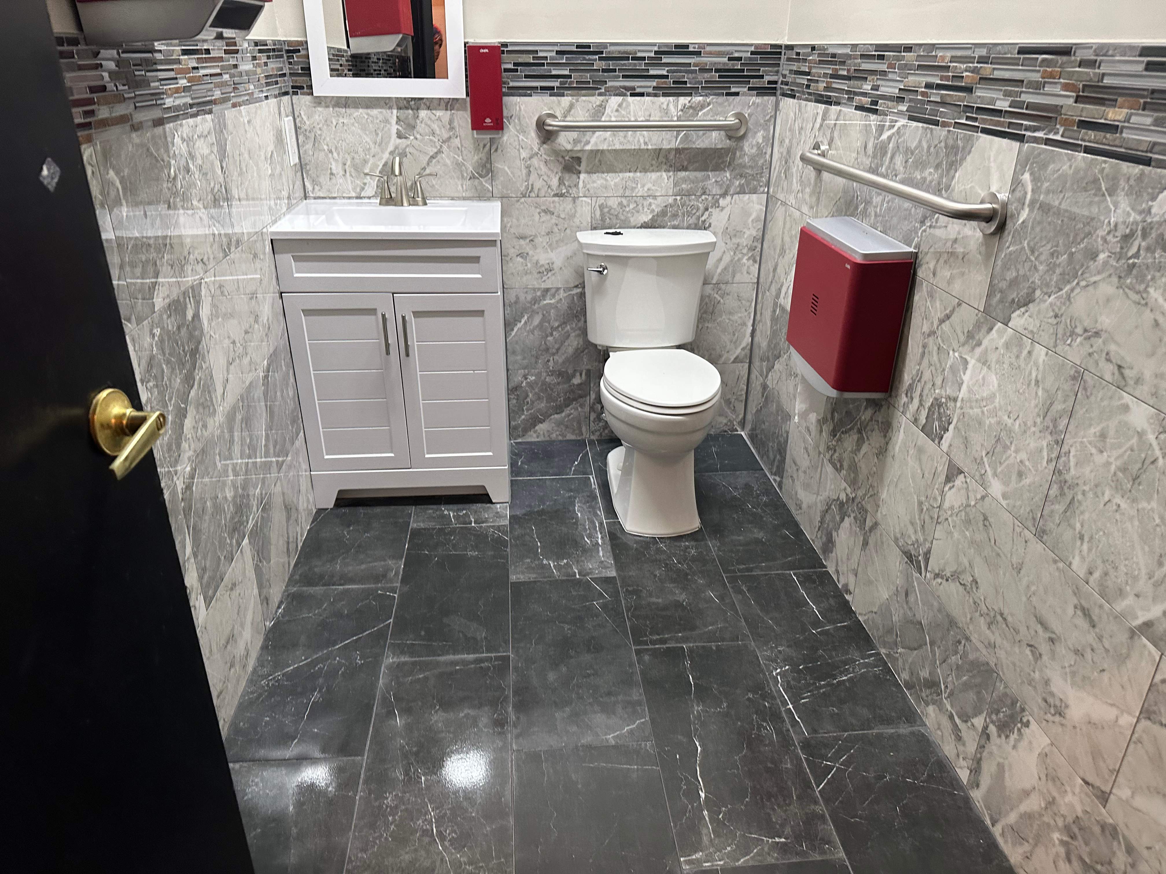 Commercial Restroom Remodel - Rockville, MD by Remodel Now
