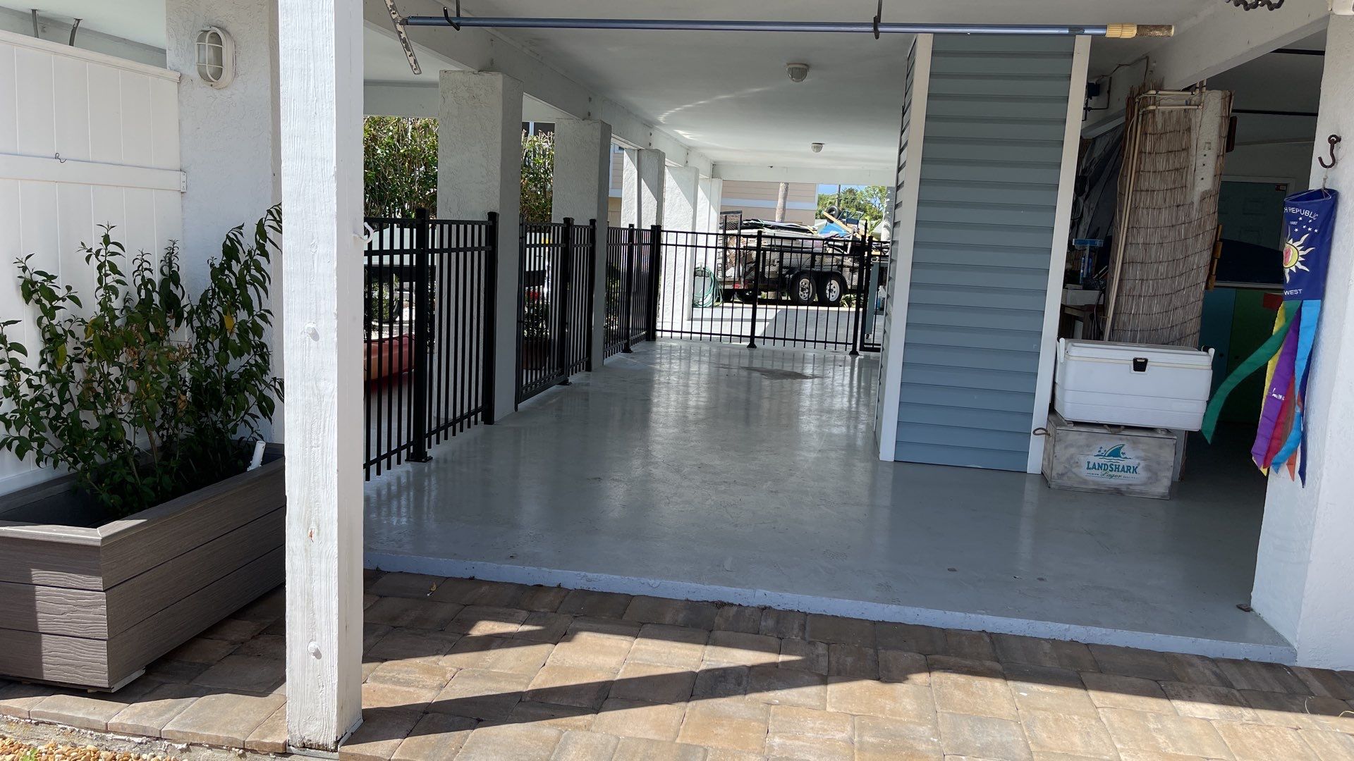 Nokomis, FL 4 ft. Tall 3-Rail Black Aluminum Fence by Asap fence and gates, LLC