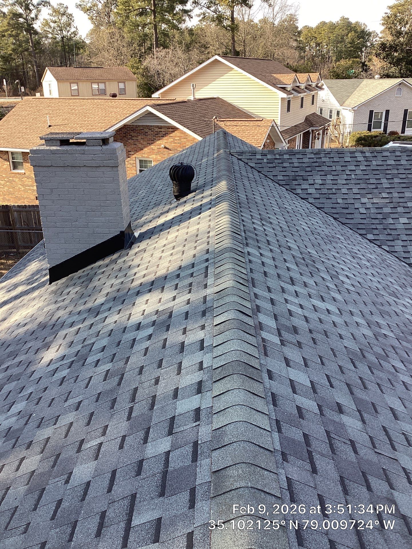 Residential Roof Replacement in Fayetteville, NC by Roofing Solutions