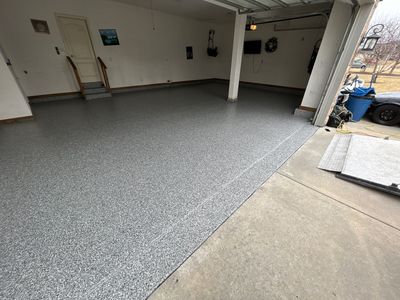 Garage & Patio using Trail Mix