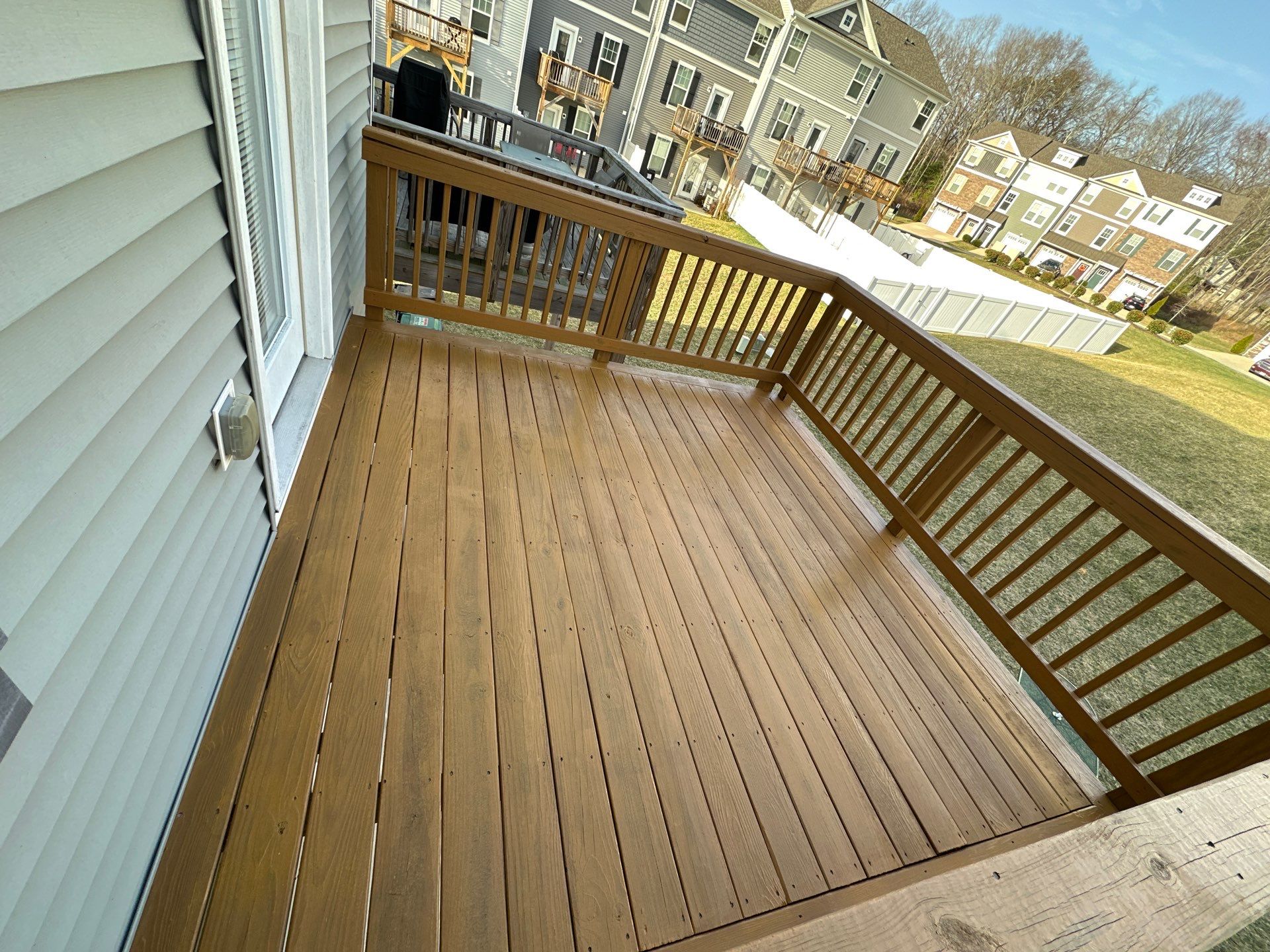 Mike's Deck Staining by Highfill Painting