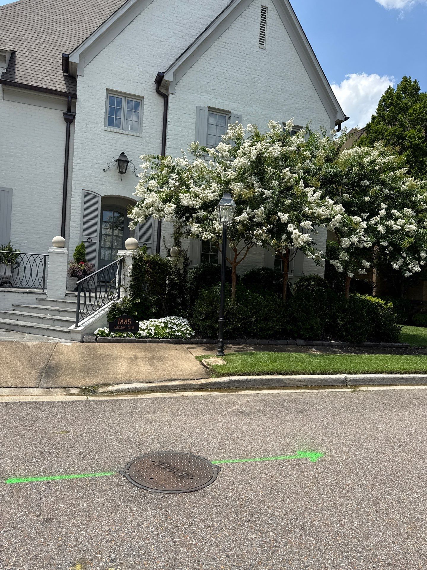 Utility Locating and Sewer Line Inspection in Germantown Subdivision by Alsip Locating Service, LLC