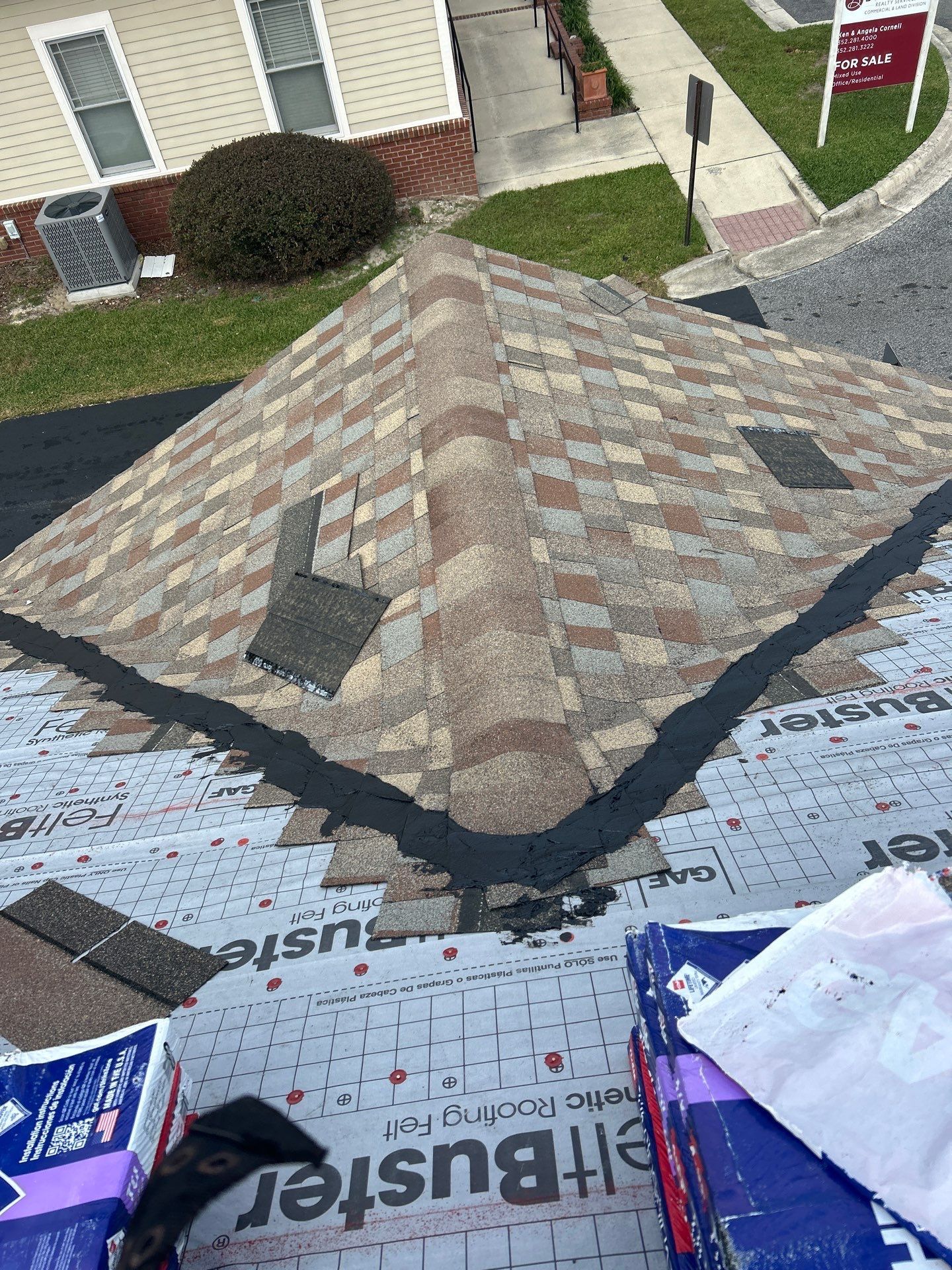 Project in Gainesville by True Force Roofing
