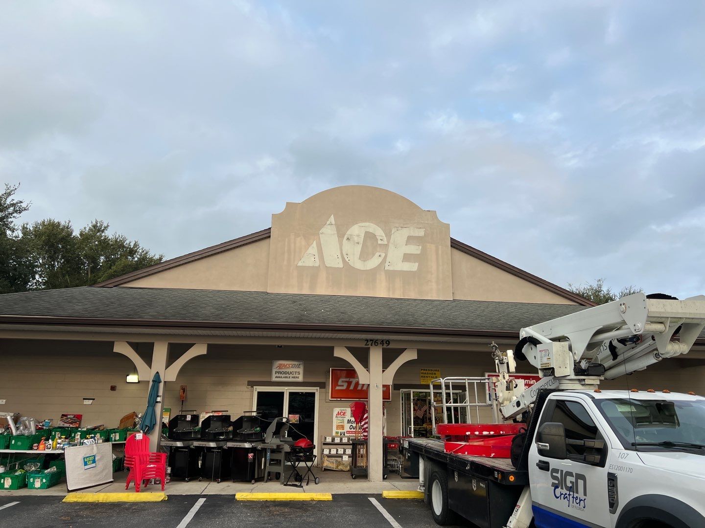 Flush Mounted Channel Letters for Leesburg Carter's Ace Hardware by SignCrafters