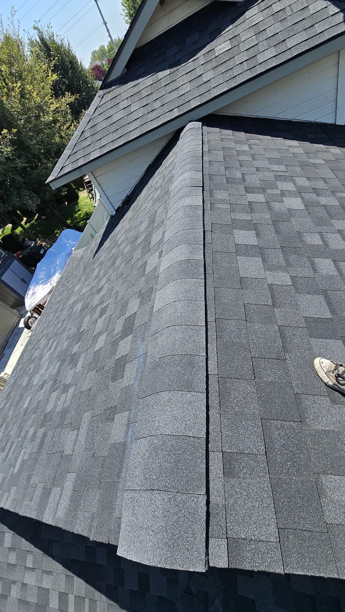 Asphalt Architectural Shingle Roof Replacement in Meridian, Idaho by Olive Roofing