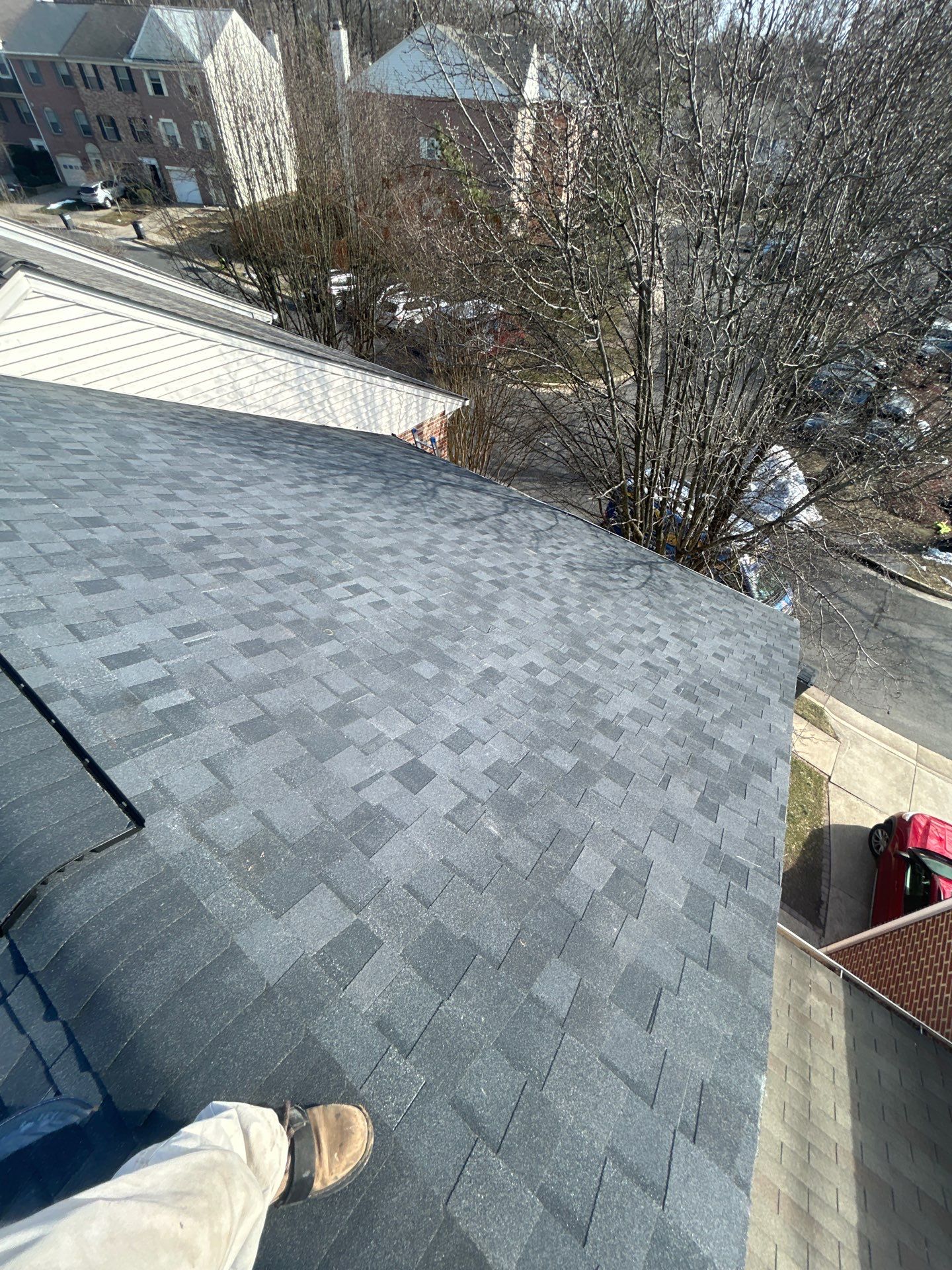 Burke: Residential Roof Replacement with CertainTeed Landmark Pro in Max Def Moire Black by RM Banning, Inc.
