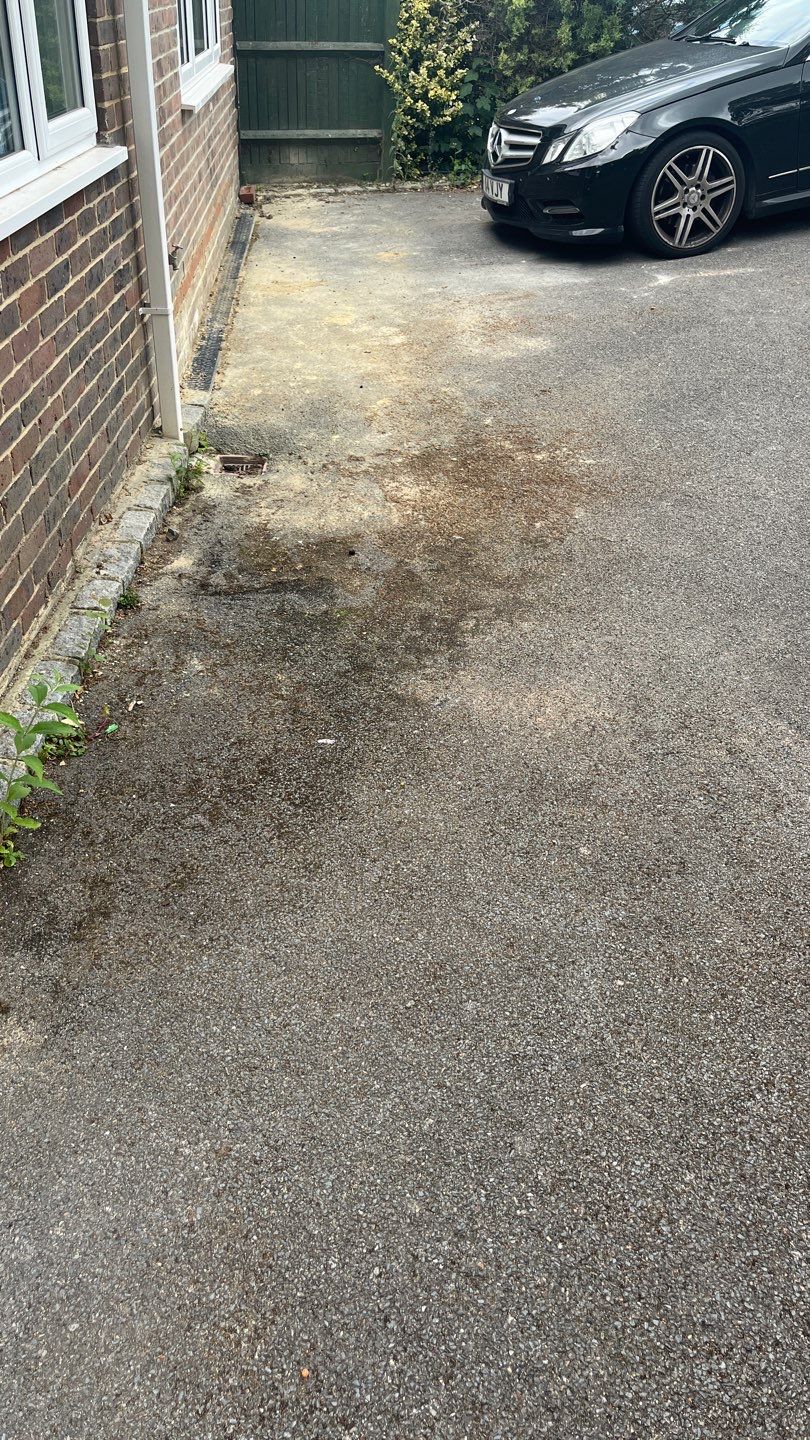 Exterior Clean - Roof - Patio - Driveway using Honda 15lpm Low Pressure Washing Machine by Ges Exterior Cleaning ltd