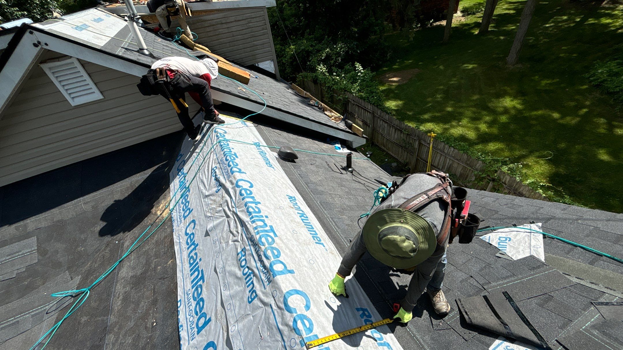 Roof Replacement using CertainTeed Landmark by 180 Contractors